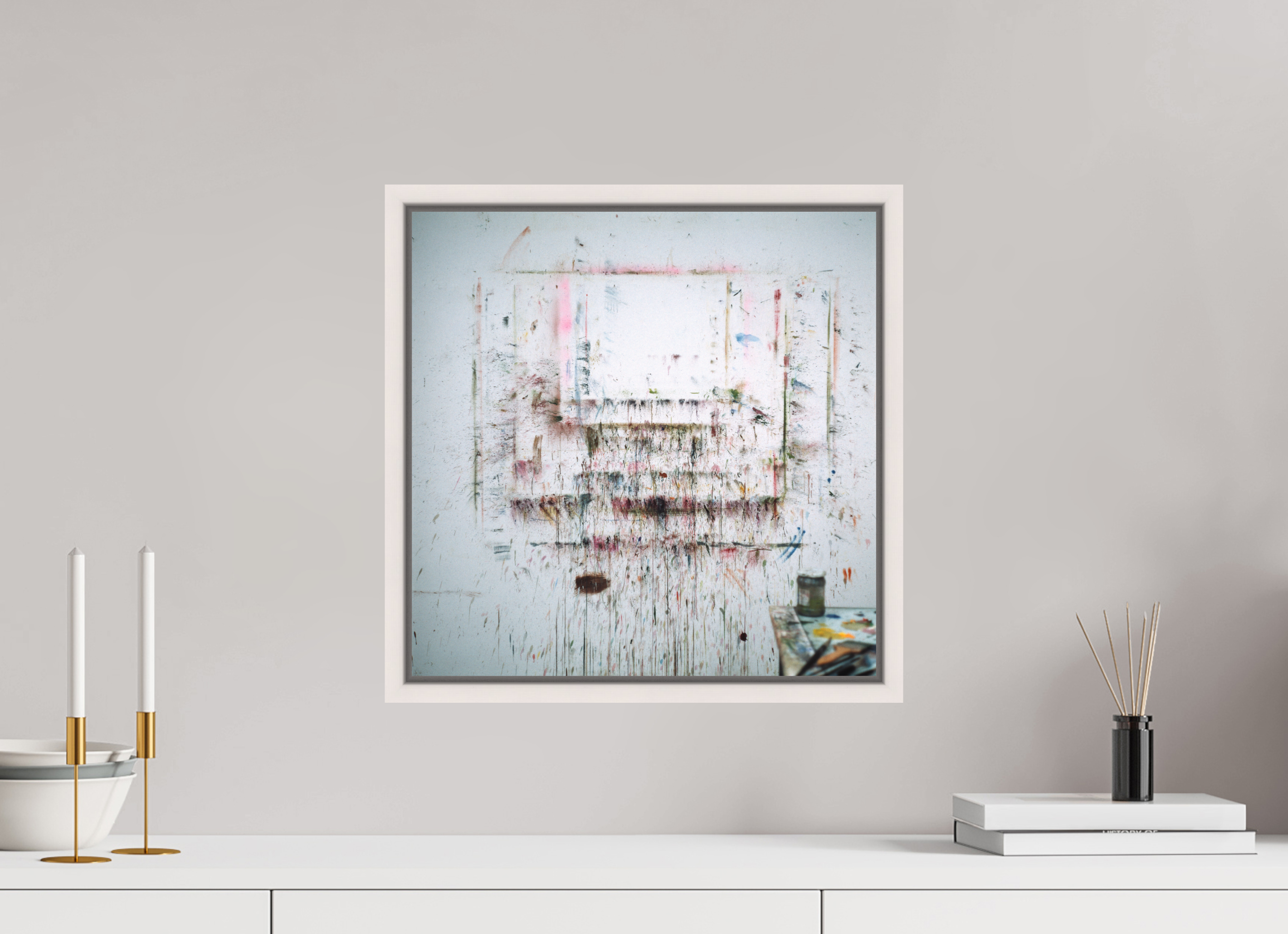 40 x 40 cm, Fine Art Print - Infinity Rag Photo 2 - Ame case 15mm - mapple white A for Art