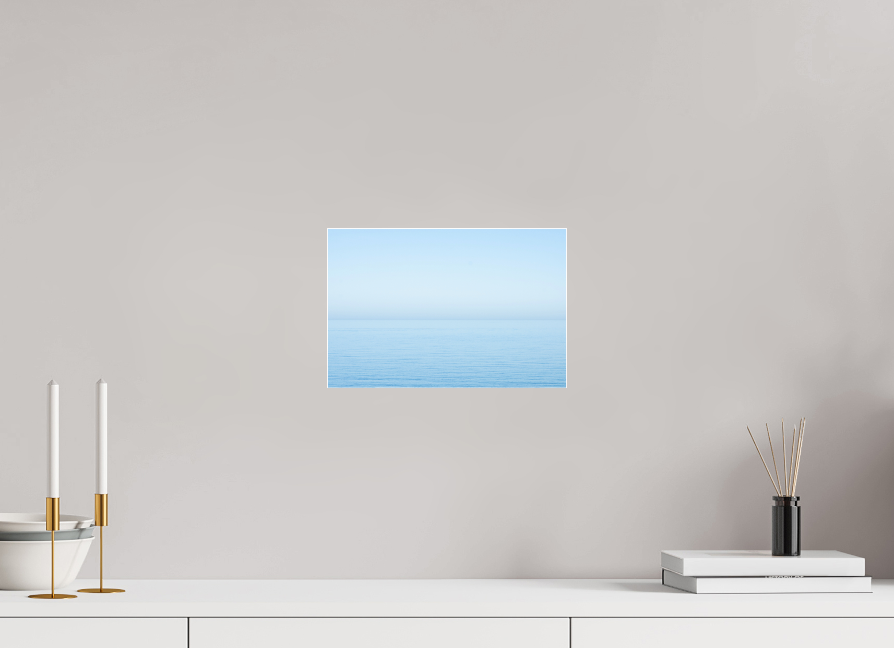 30 x 20 cm, Acrylic glossy 2mm The sea Manche 2