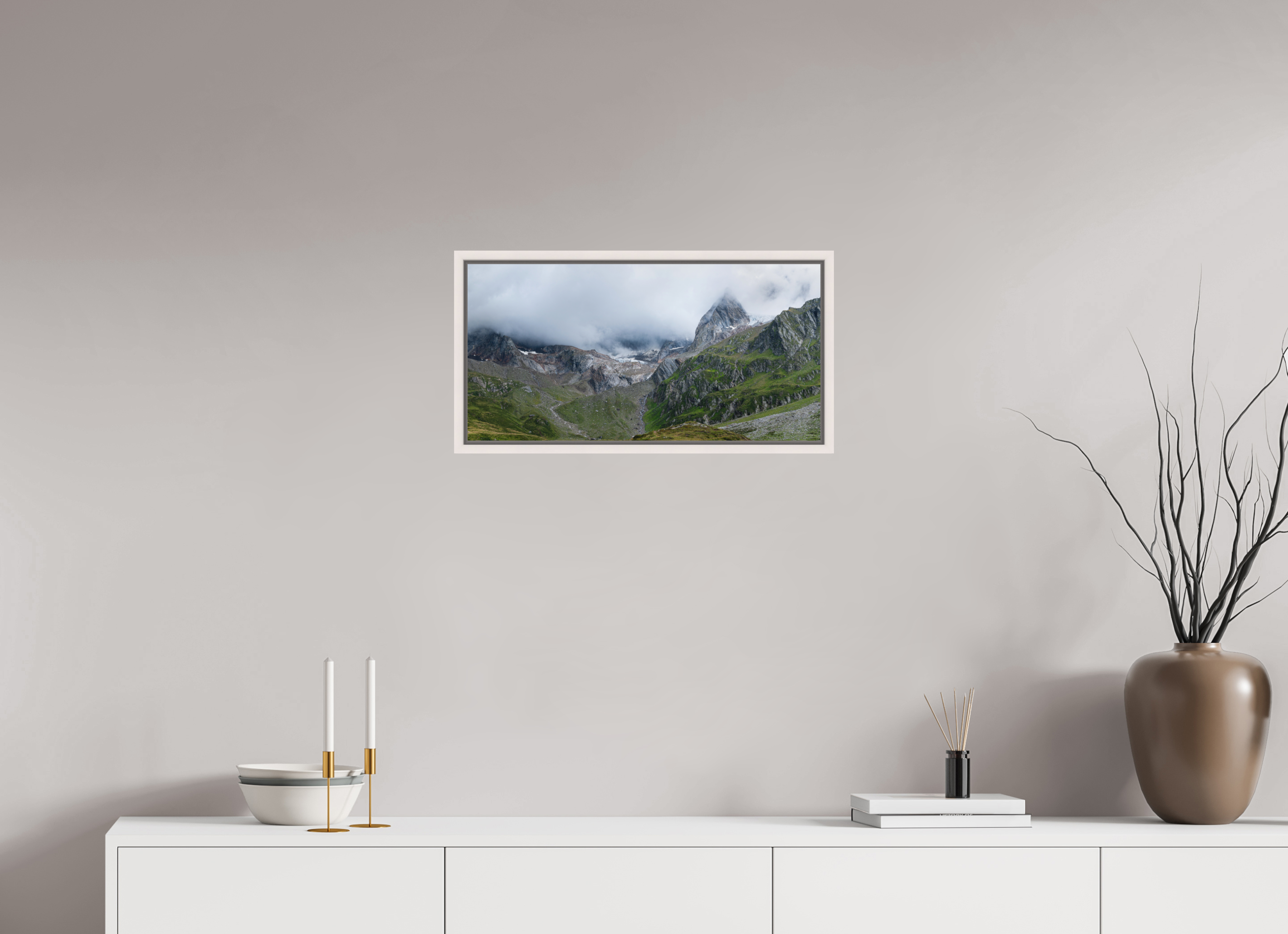 60 x 30 cm, Fine Art Canson Infinity Rag Basel 15mm White South Tyrol 1/2