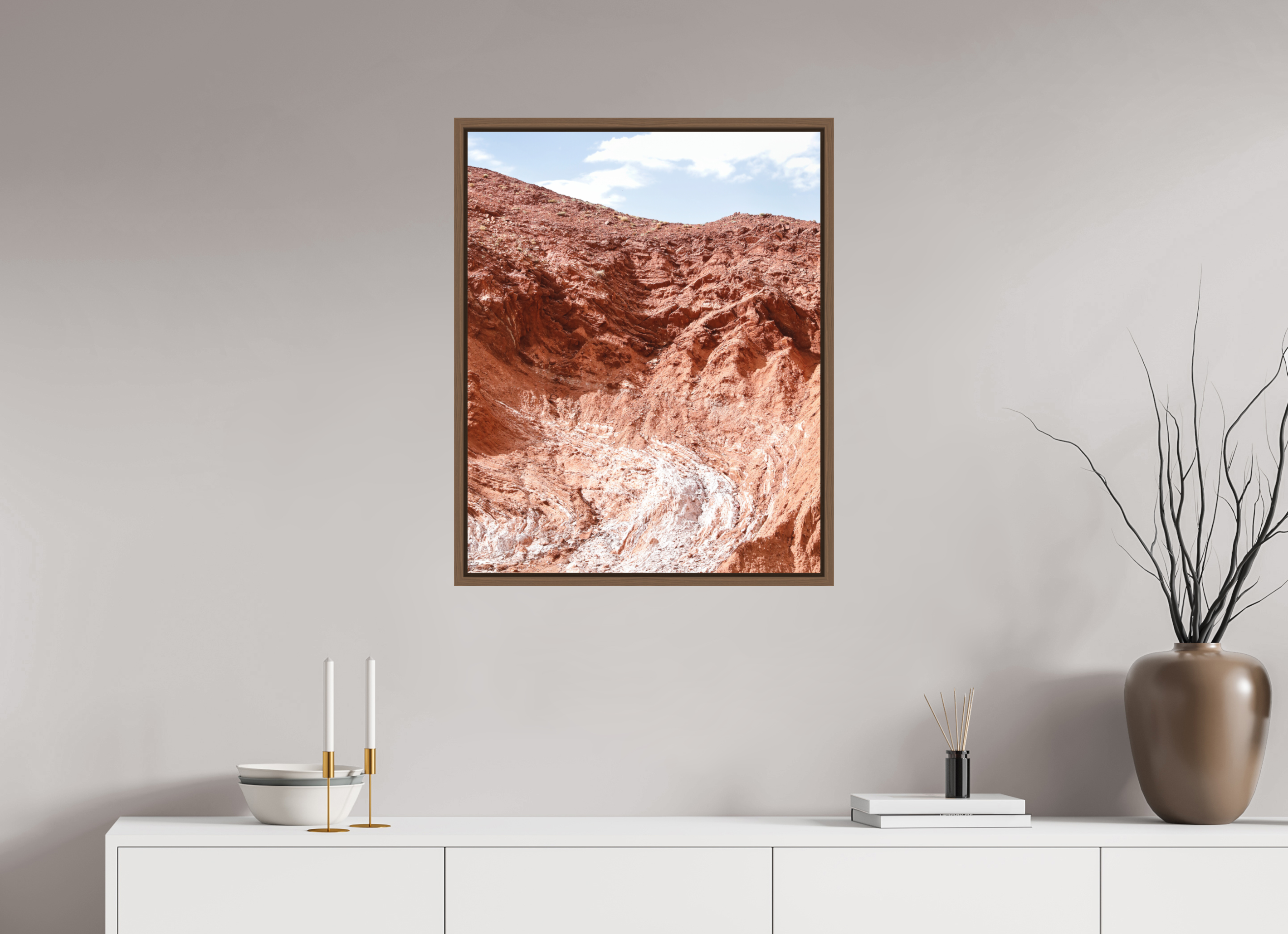 60 x 75 cm, Fine Art Print - Infinity Rag Photo 2 - Ame case 15mm - walnut Atlas, Marocco 3