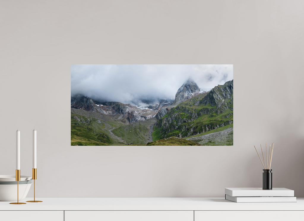 60 x 30 cm, Photo print Matt on Alu Dibond South Tyrol 1/2