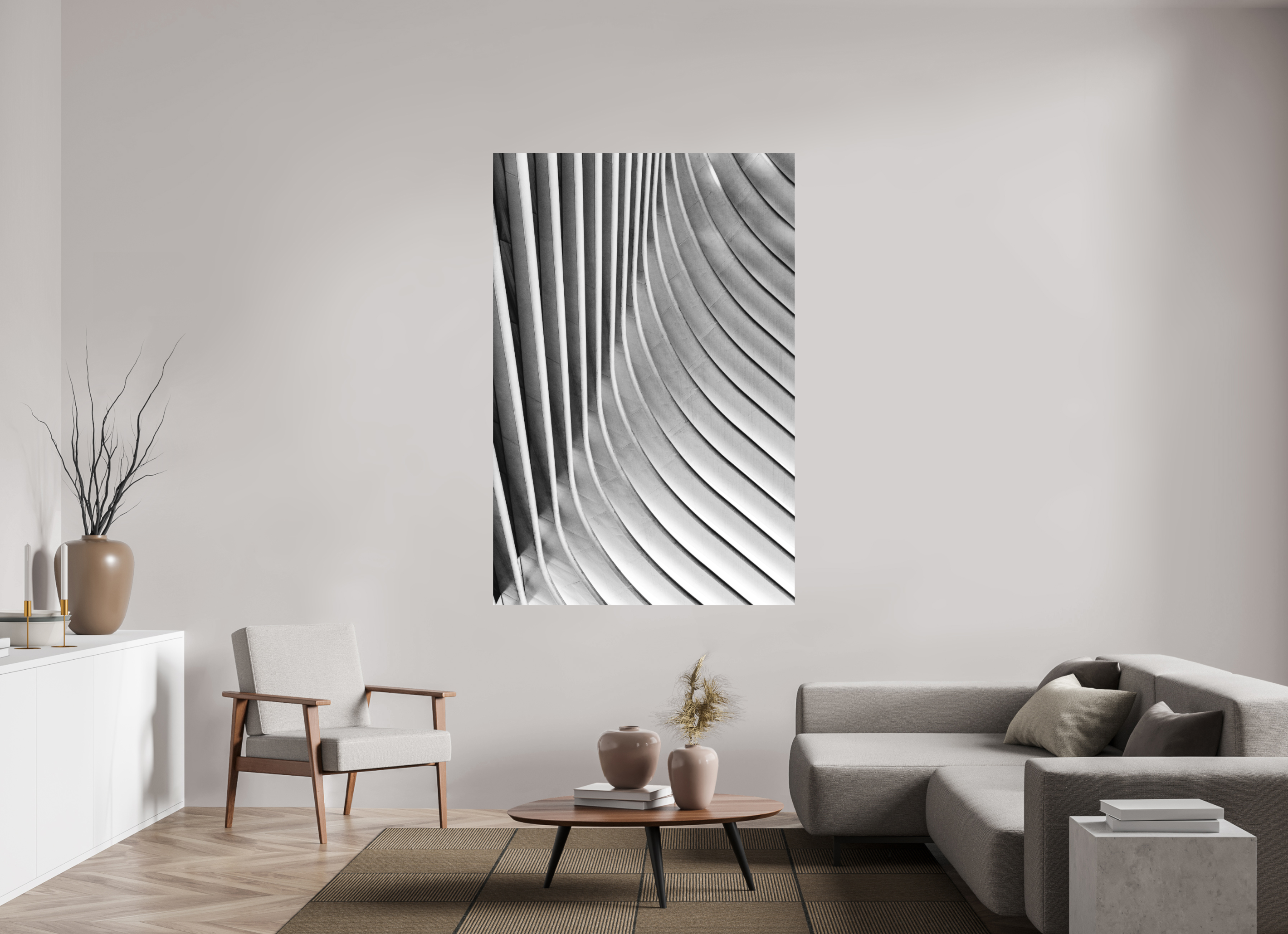 120 x 180 cm, Photo print Matt on Alu Dibond Oculus, Ground Zero Station 3