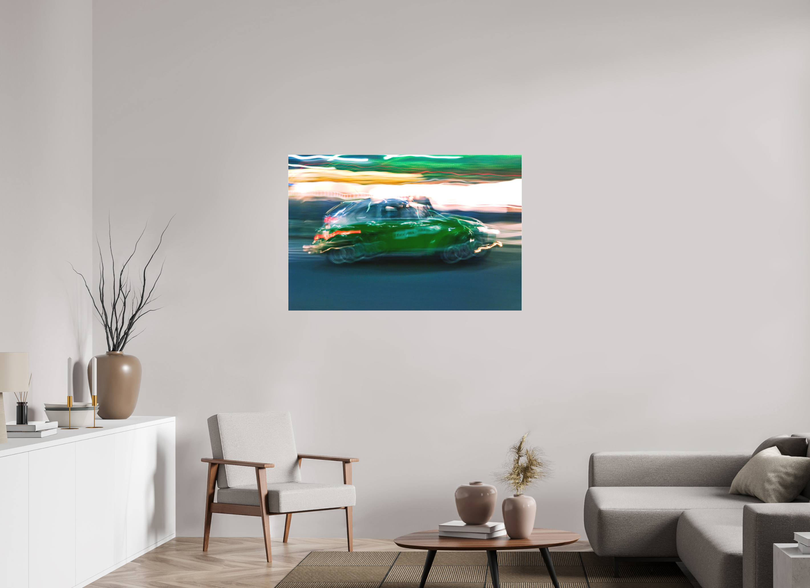 120 x 80 cm, Acrylic Matt 2mm Taxi driver D-MX (Kopie)