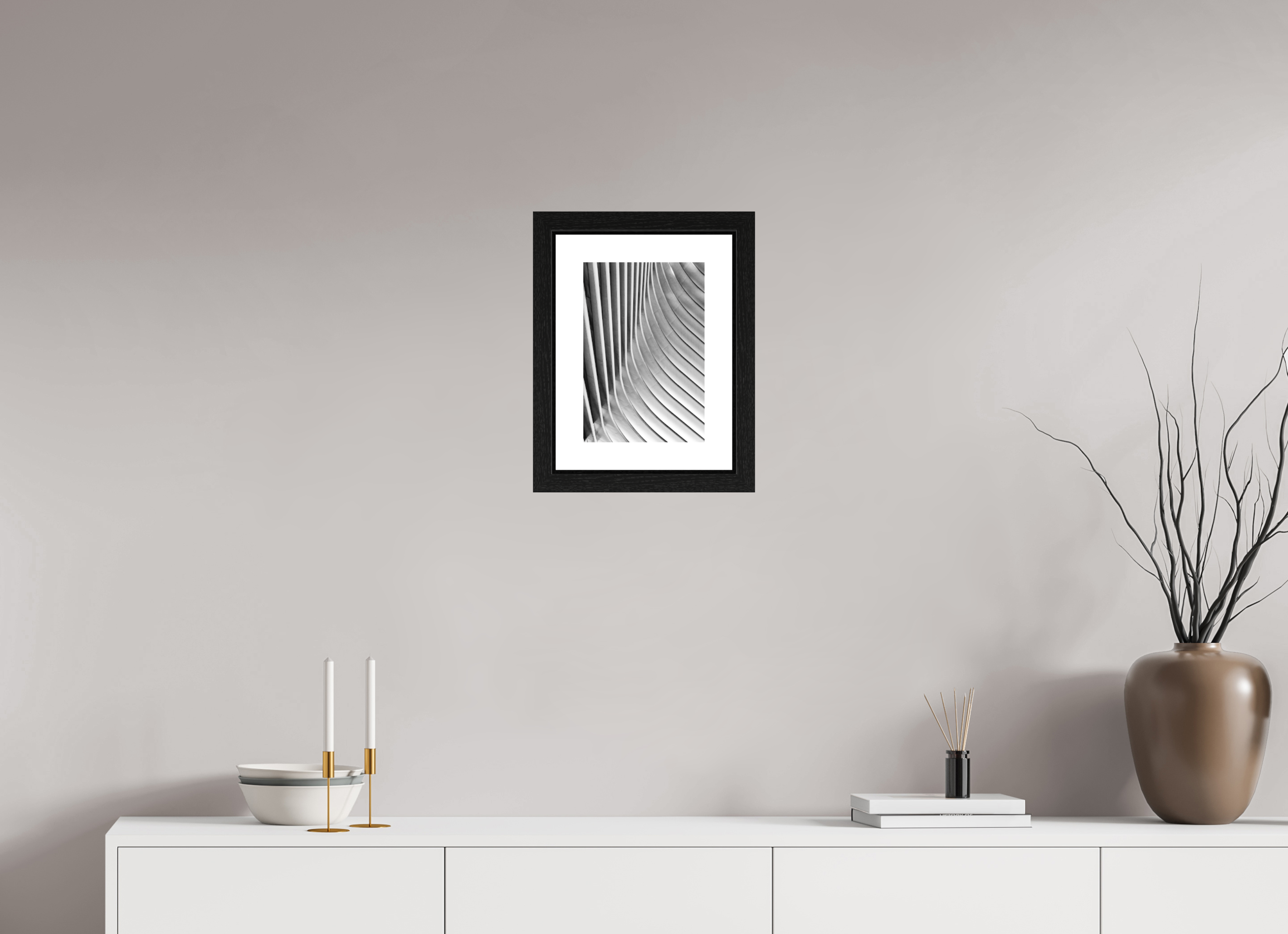 20 x 30 cm, Fine Art Print - Infinity Rag Photo 2 - border 5cm- Ame case 31mm - oak black Oculus, Ground Zero Station 3