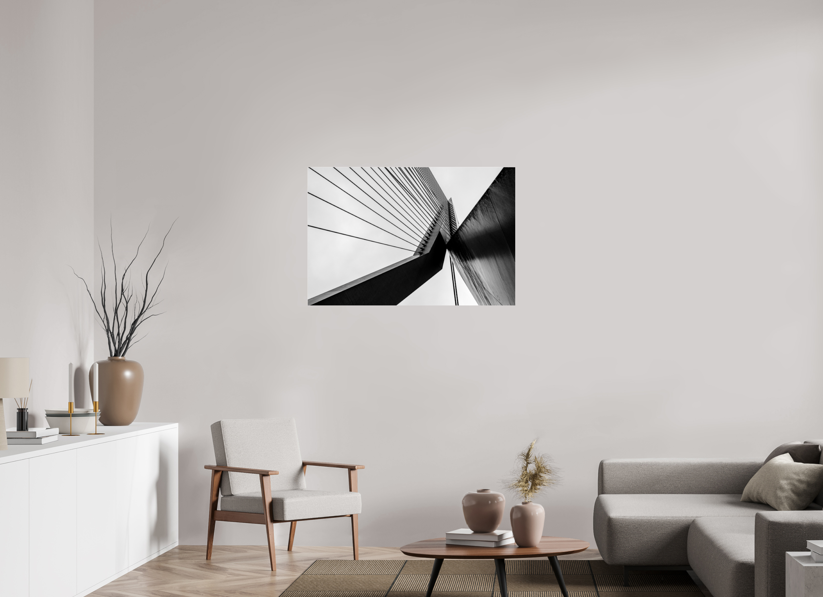 105 x 70 cm, Acrylic glossy 2mm Triangle