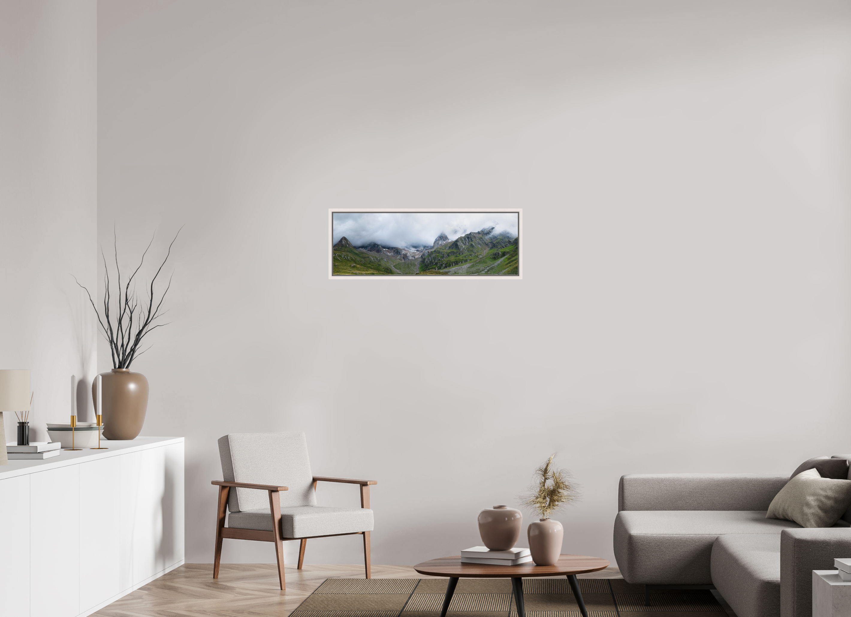 90 x 30 cm, Fine Art Canson Infinity Rag Basel 15mm White South Tyrol 1x3