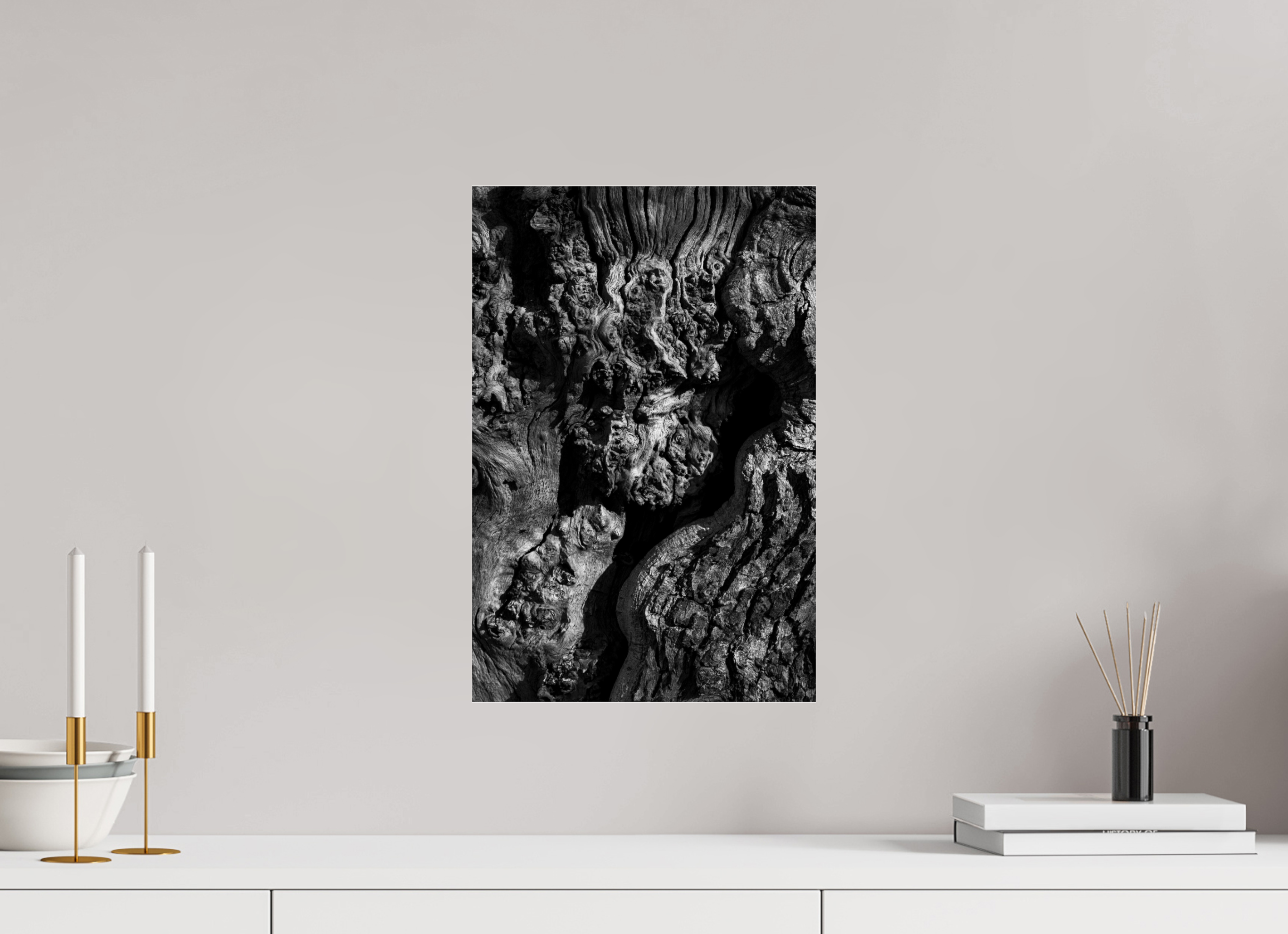 30 x 45 cm, Acrylic glossy 2mm Tree skin