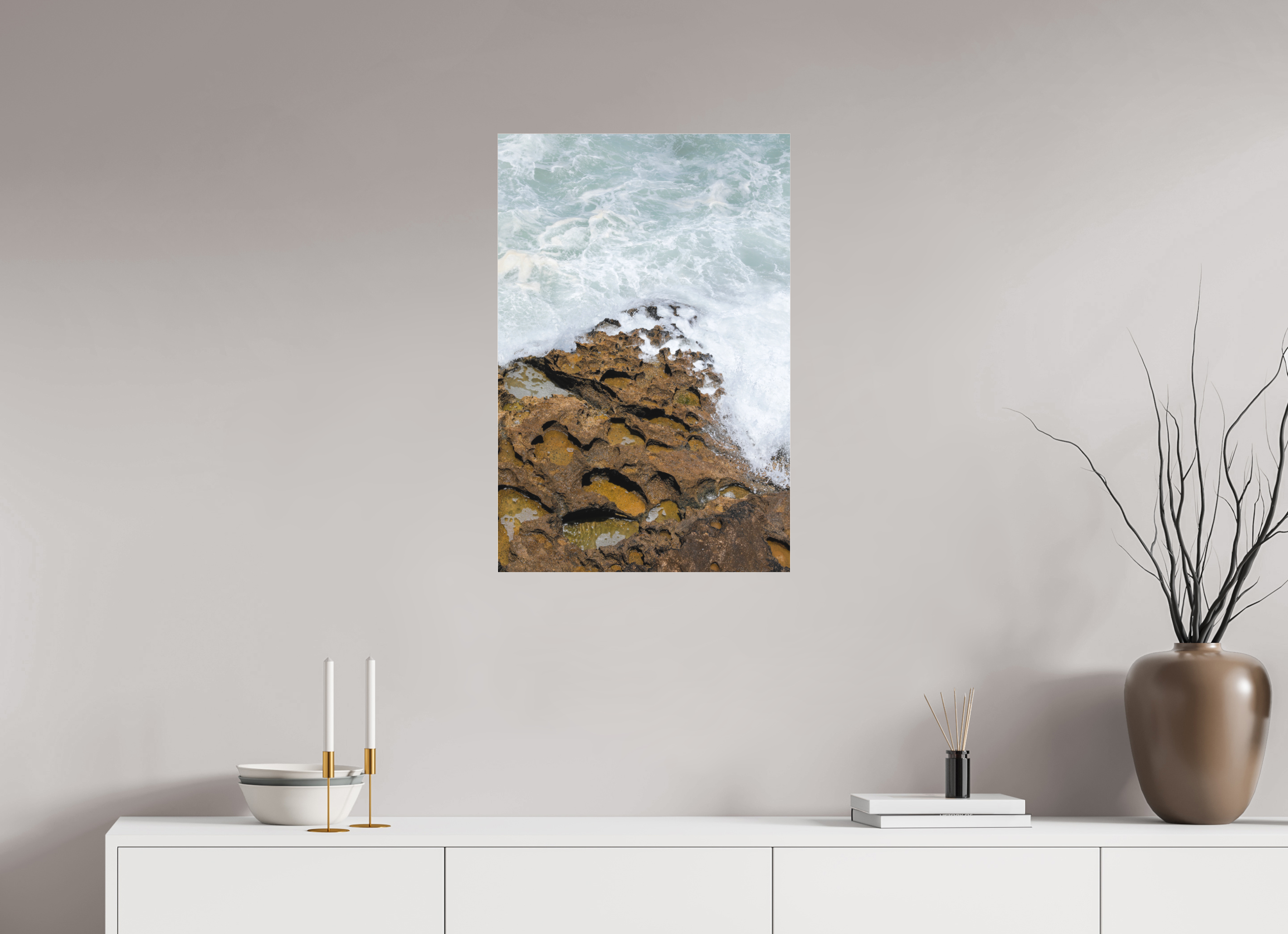 50 x 75 cm, Acrylic Matt 2mm Earth & Sea