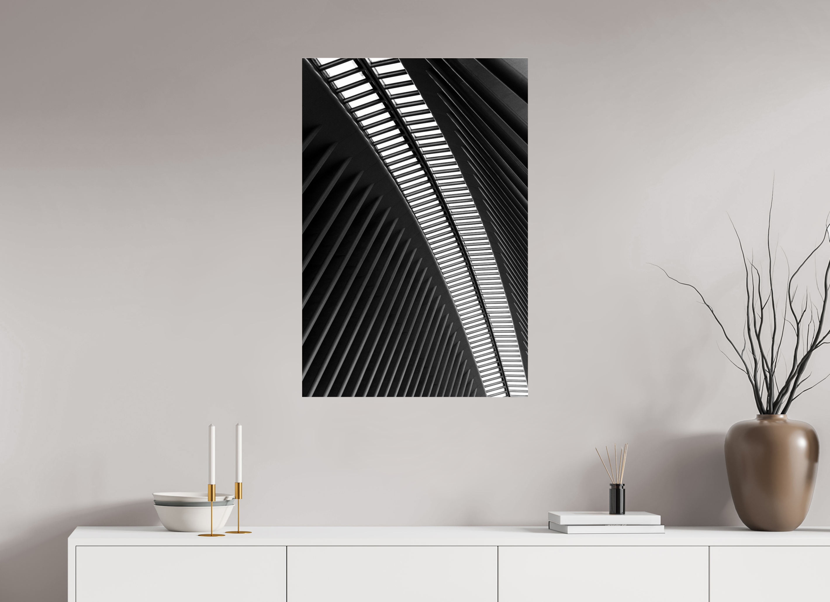 60 x 90 cm, Acrylic glossy 2mm Ground Zero Station 2