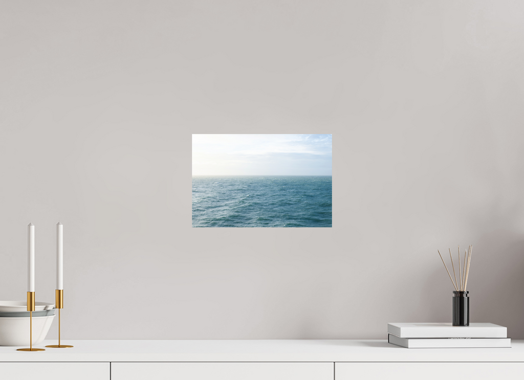 30 x 20 cm, Photo print Matt on Alu Dibond North Sea