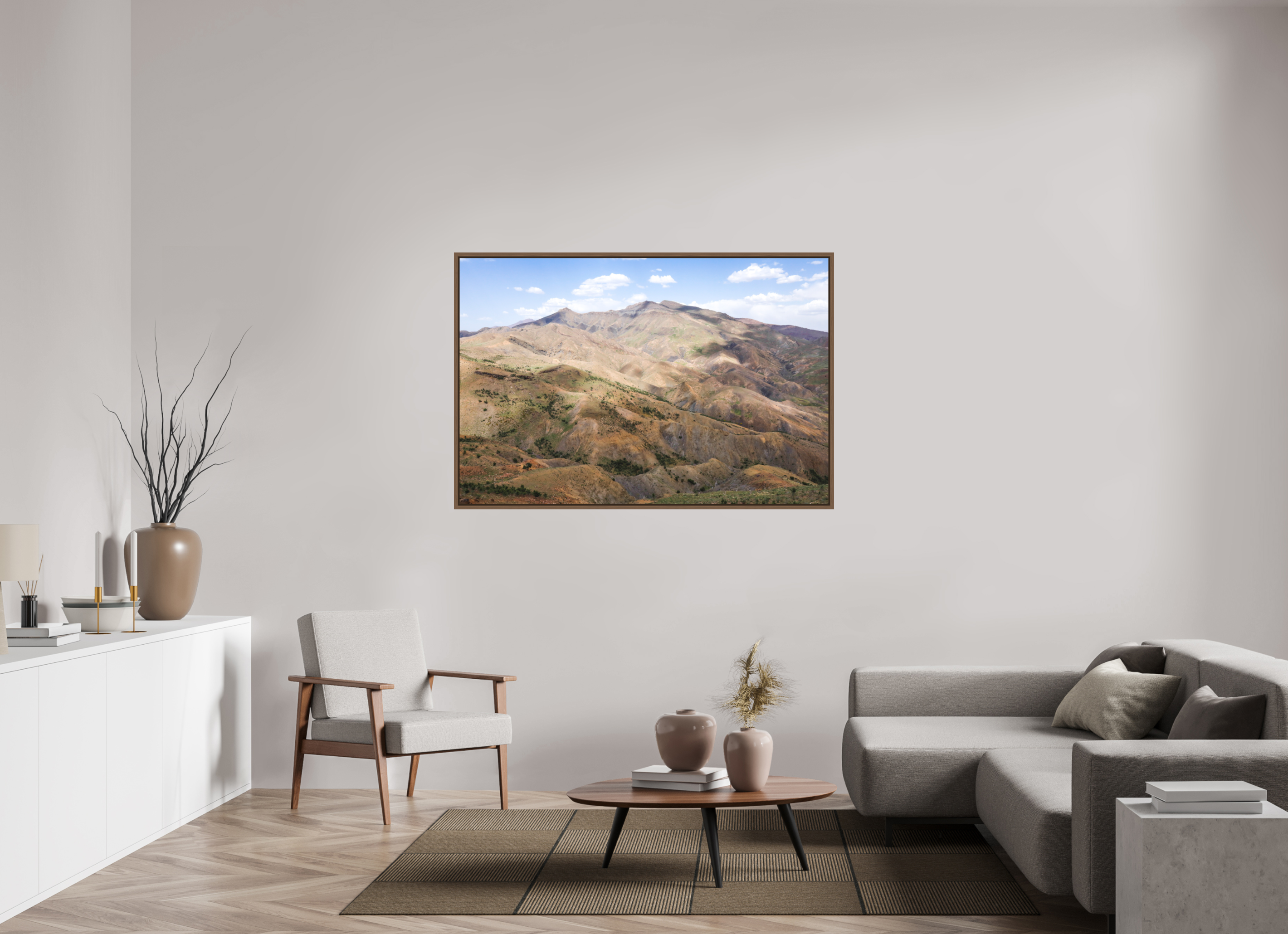 150 x 100 cm, Fine Art Print - Infinity Rag Photo 2 - Ame case 15mm - walnut Atlas from Marocco