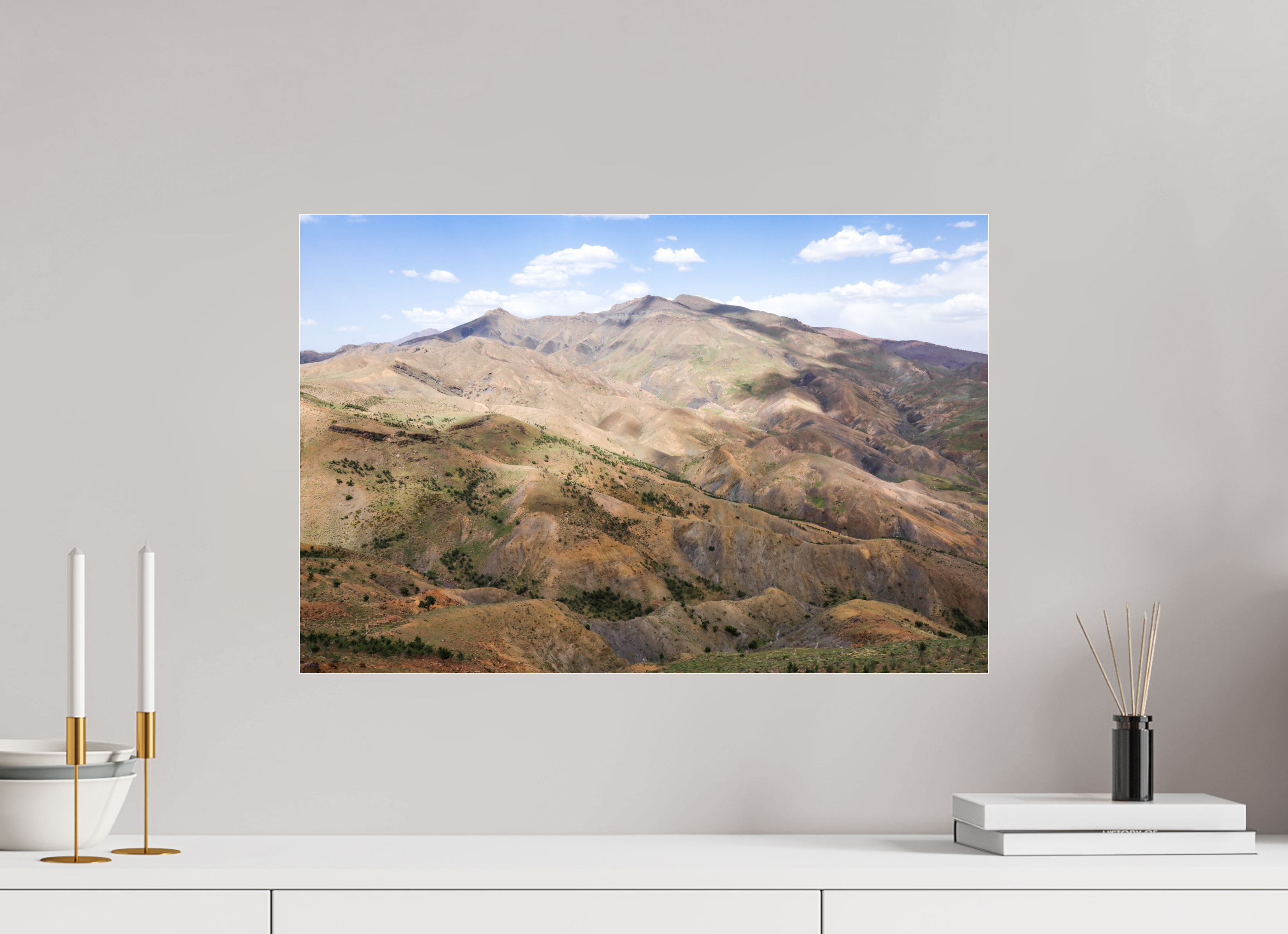 60 x 40 cm, Acrylic glossy 2mm Atlas from Marocco