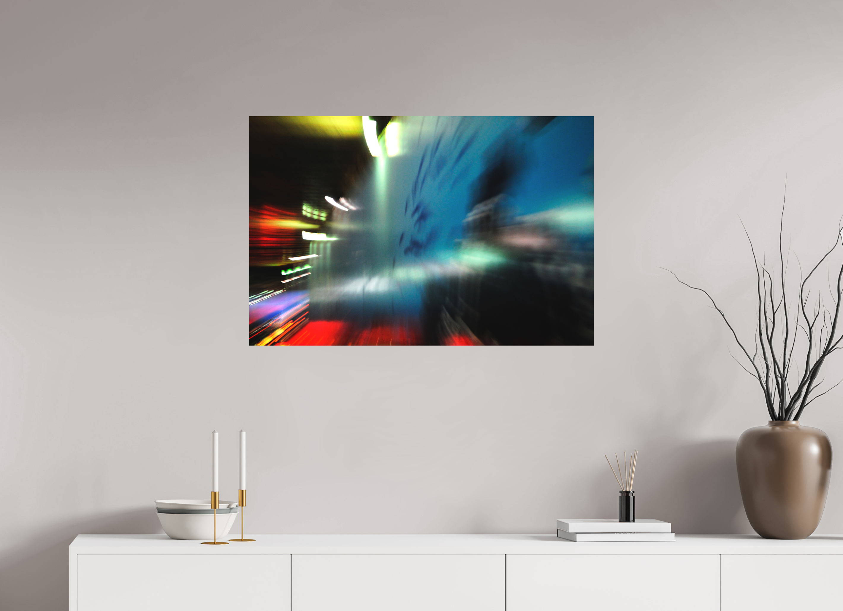 90 x 60 cm, Photo print Matt on Alu Dibond Taxi driver D-MX 2