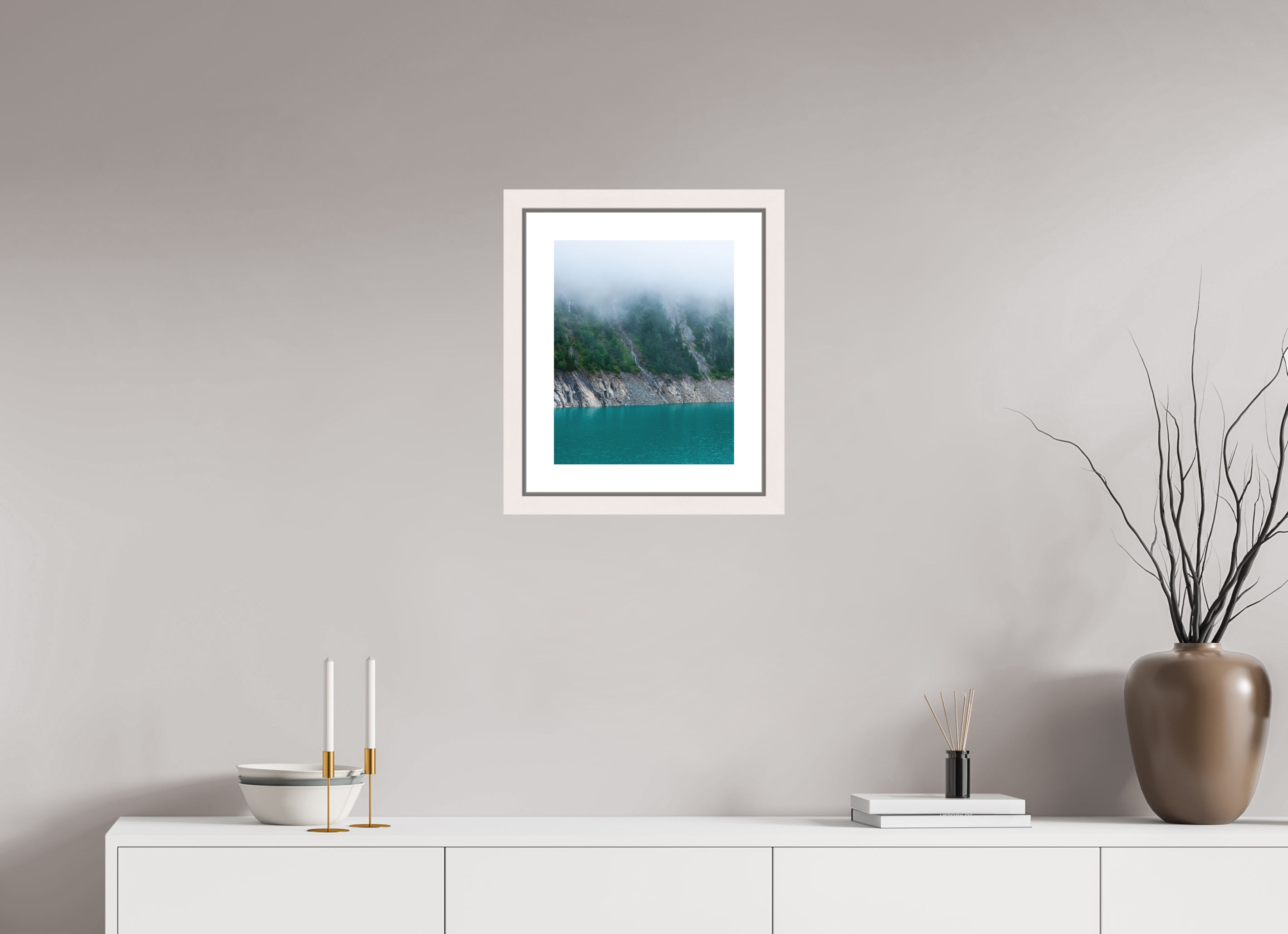 30 x 37,5 cm, Fine Art Print - Infinity Rag Photo 2 - border 5cm- Ame case 31mm - mapple white 4 Layers
