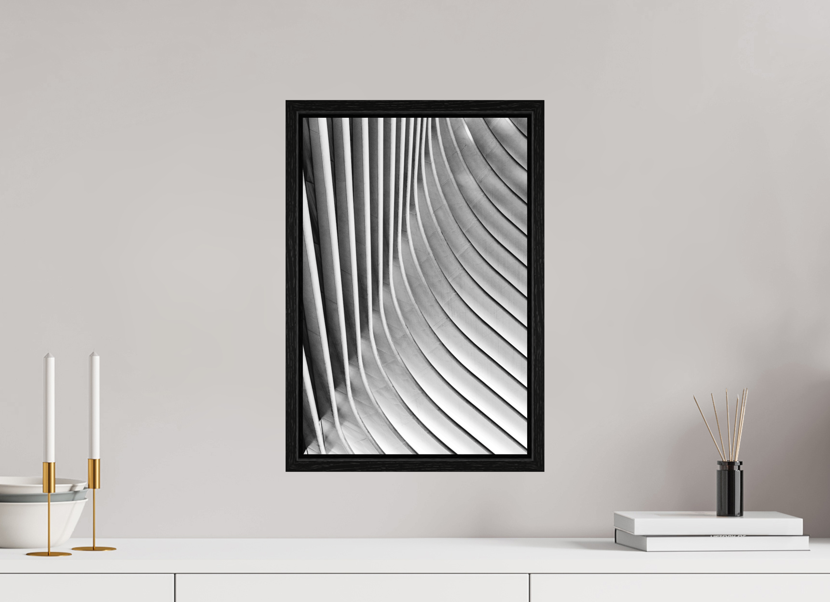 30 x 45 cm, Fine Art Print - Infinity Rag Photo 2 - Ame case 15mm - oak black Oculus, Ground Zero Station 3