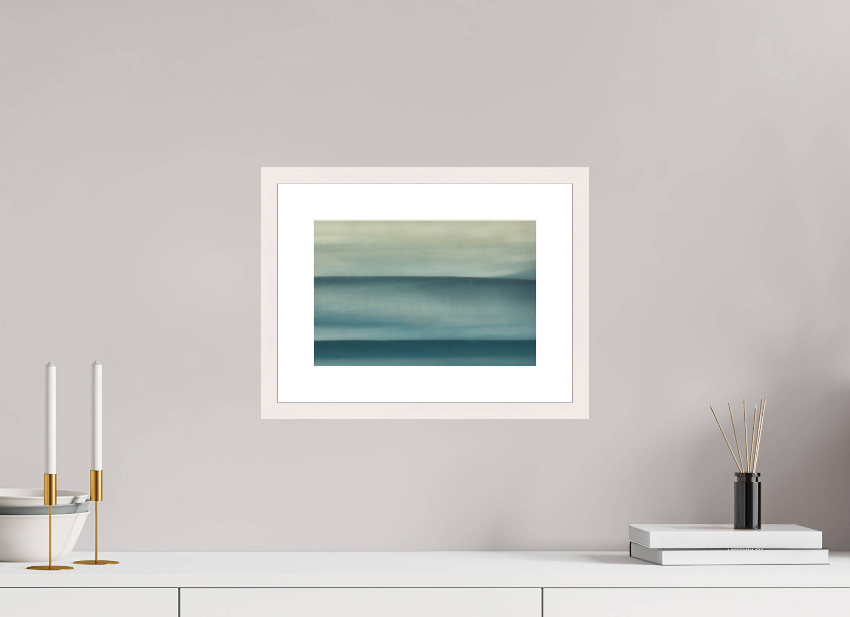 30 x 20 cm, Fine Art Print - Infinity Rag Photo 2 - PP 5cm - Mapple white Frame 20mm A dreamscape