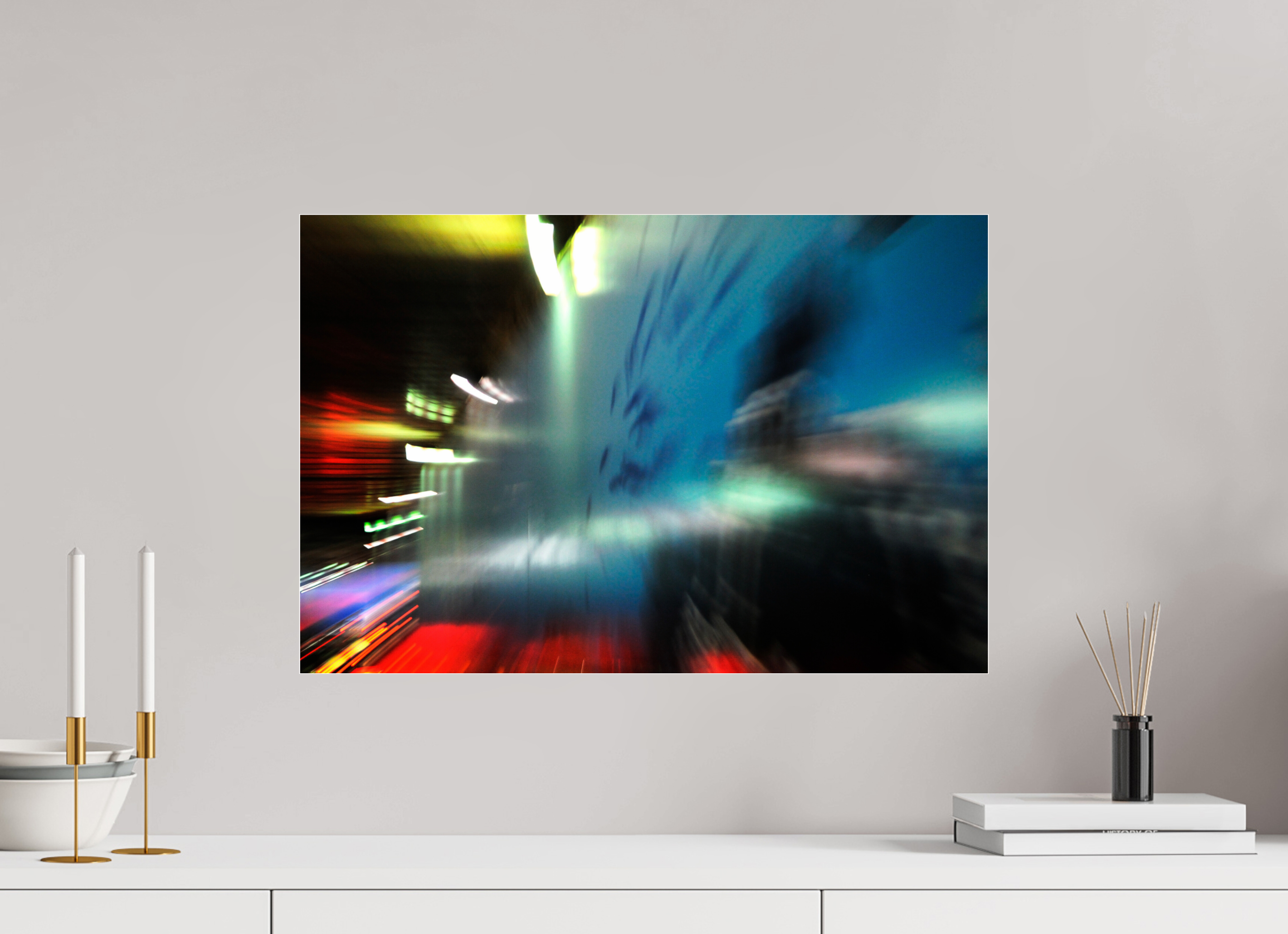60 x 40 cm, Acrylic glossy 2mm Taxi driver D-MX 2