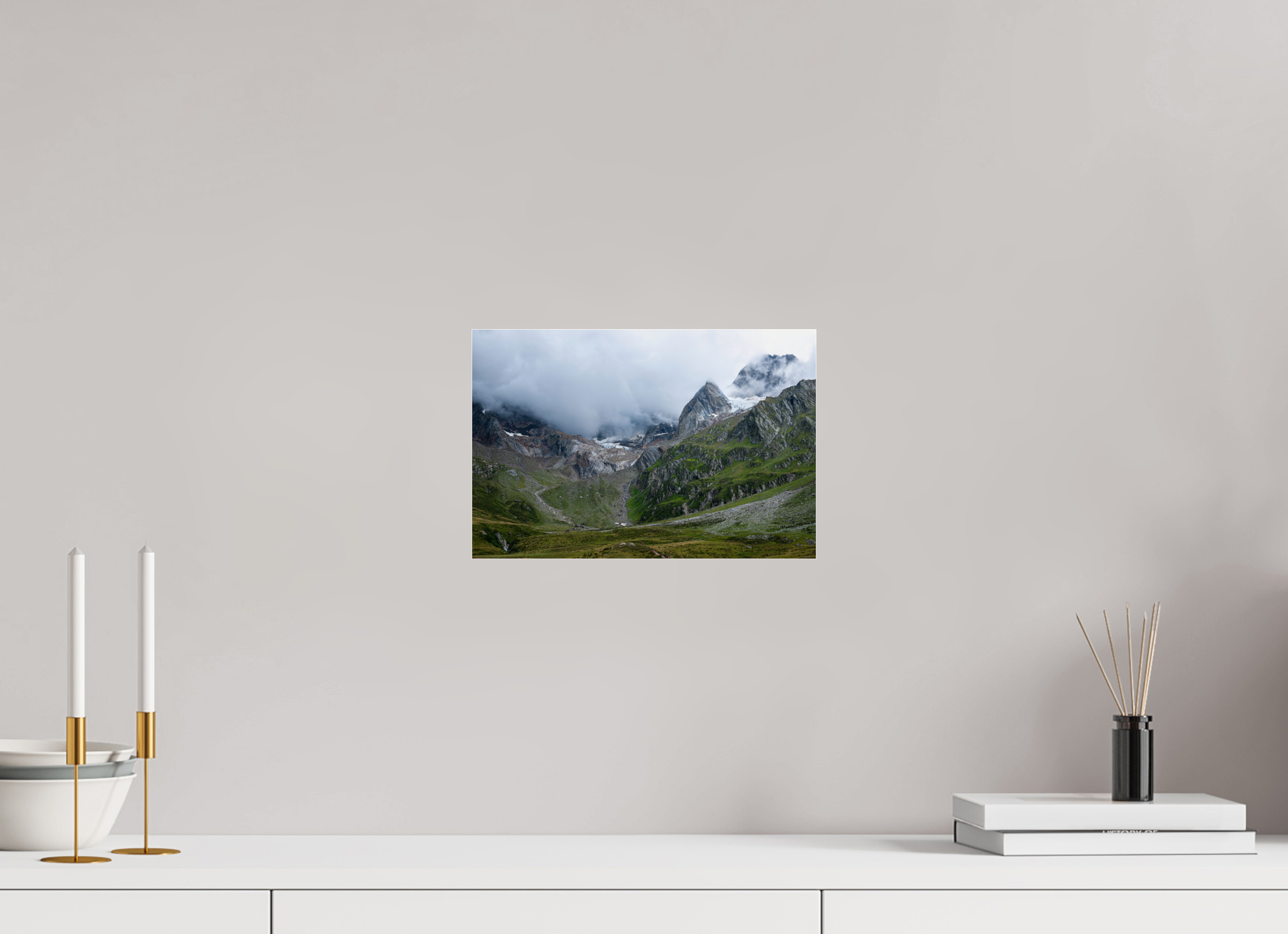 30 x 20 cm, Acrylic glossy 2mm South Tyrol