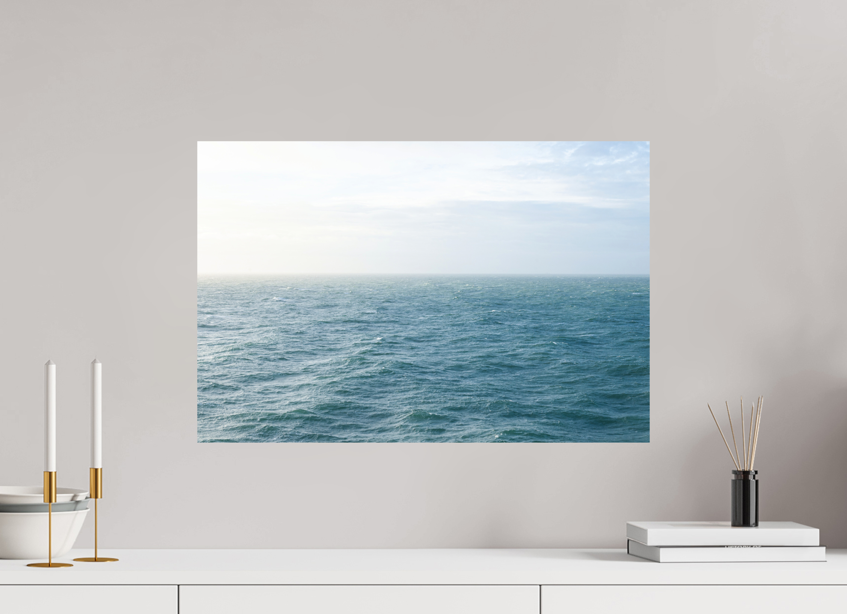 60 x 40 cm, Fine Art Print - Infinity Rag Photo 2 - on Alu Dibond North Sea