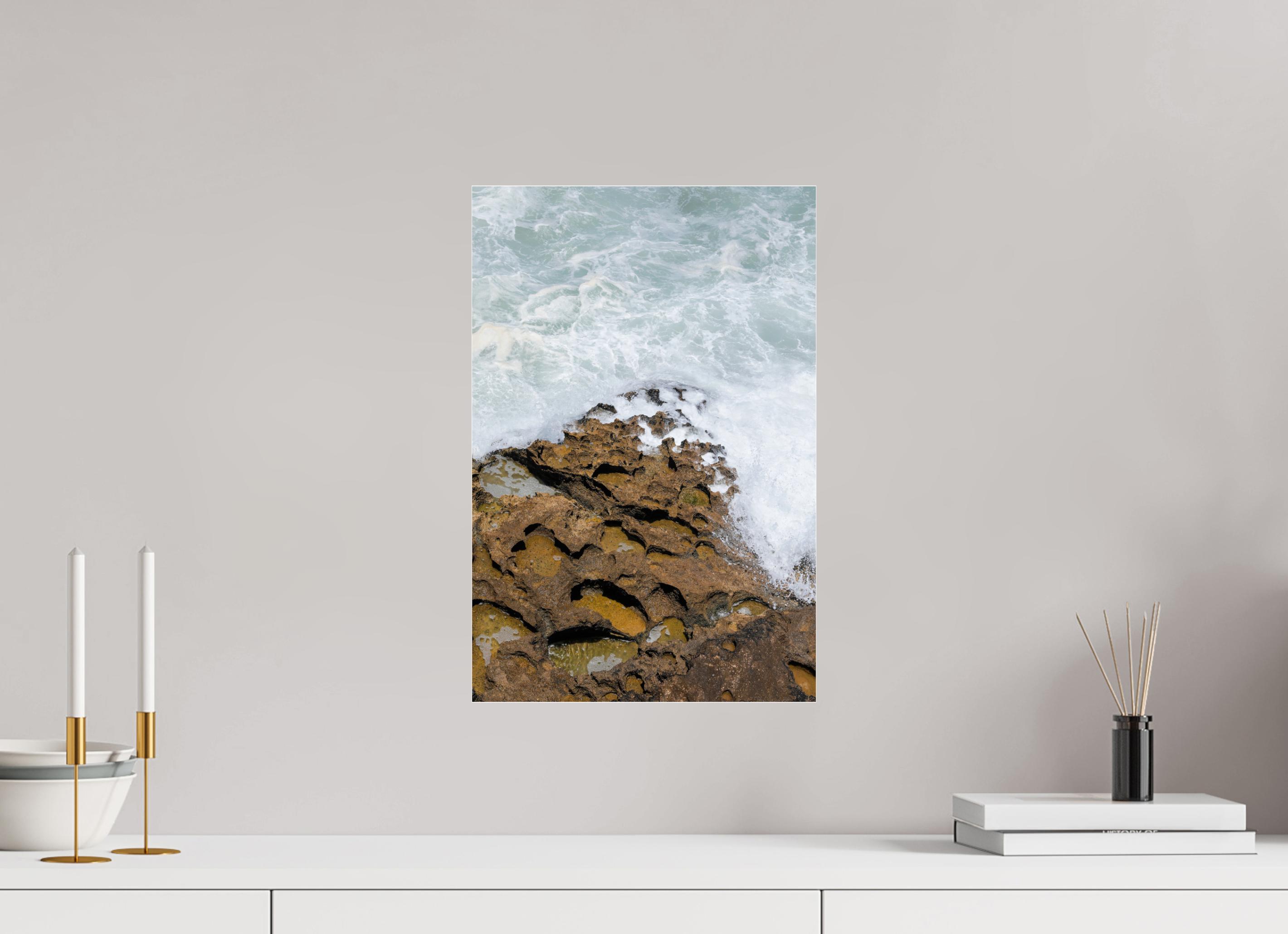 30 x 45 cm, Acrylic glossy 2mm Earth & Sea