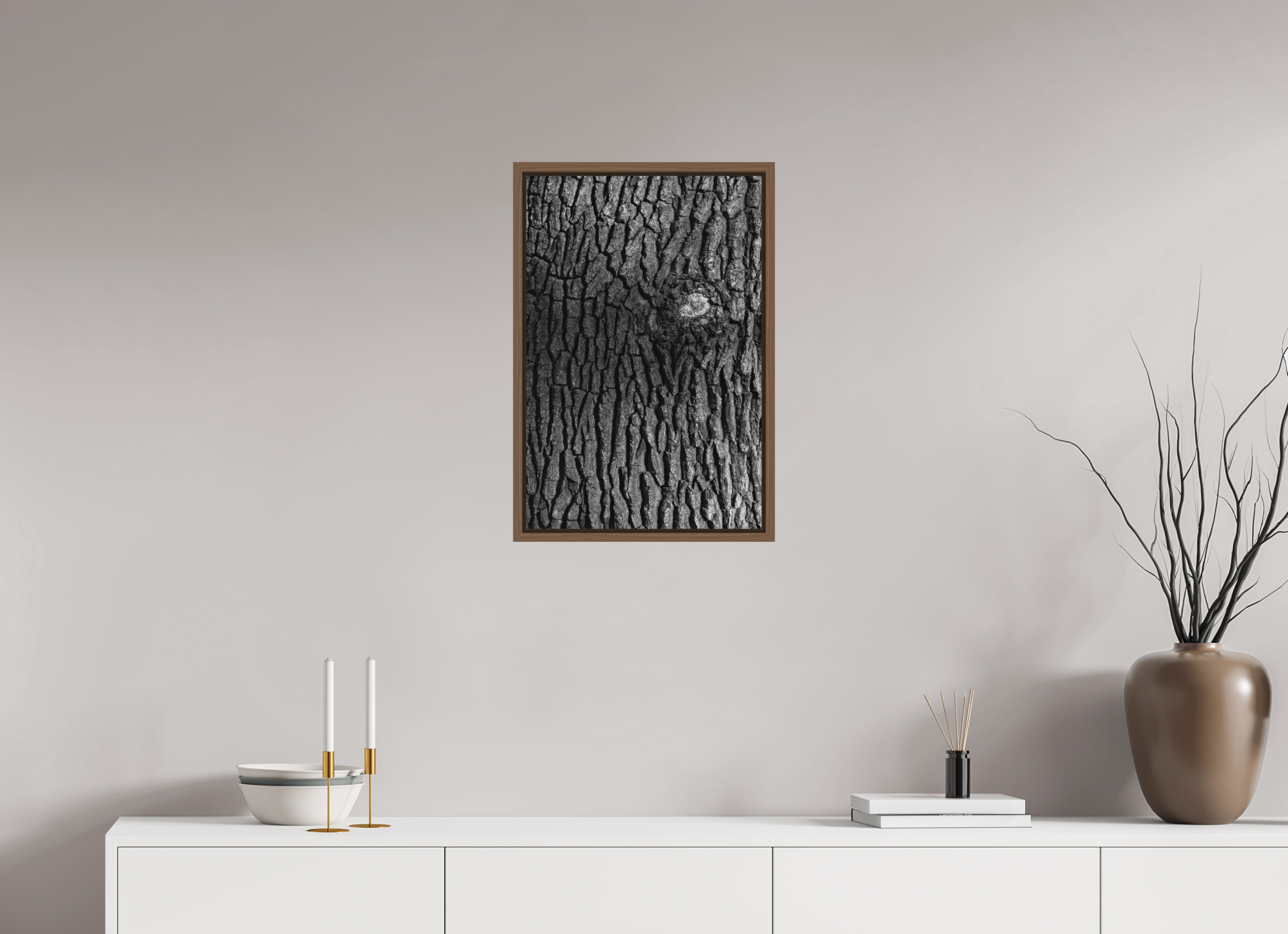 40 x 60 cm, Fine Art Print - Infinity Rag Photo 2 - Ame case 15mm - walnut Tree skin 2