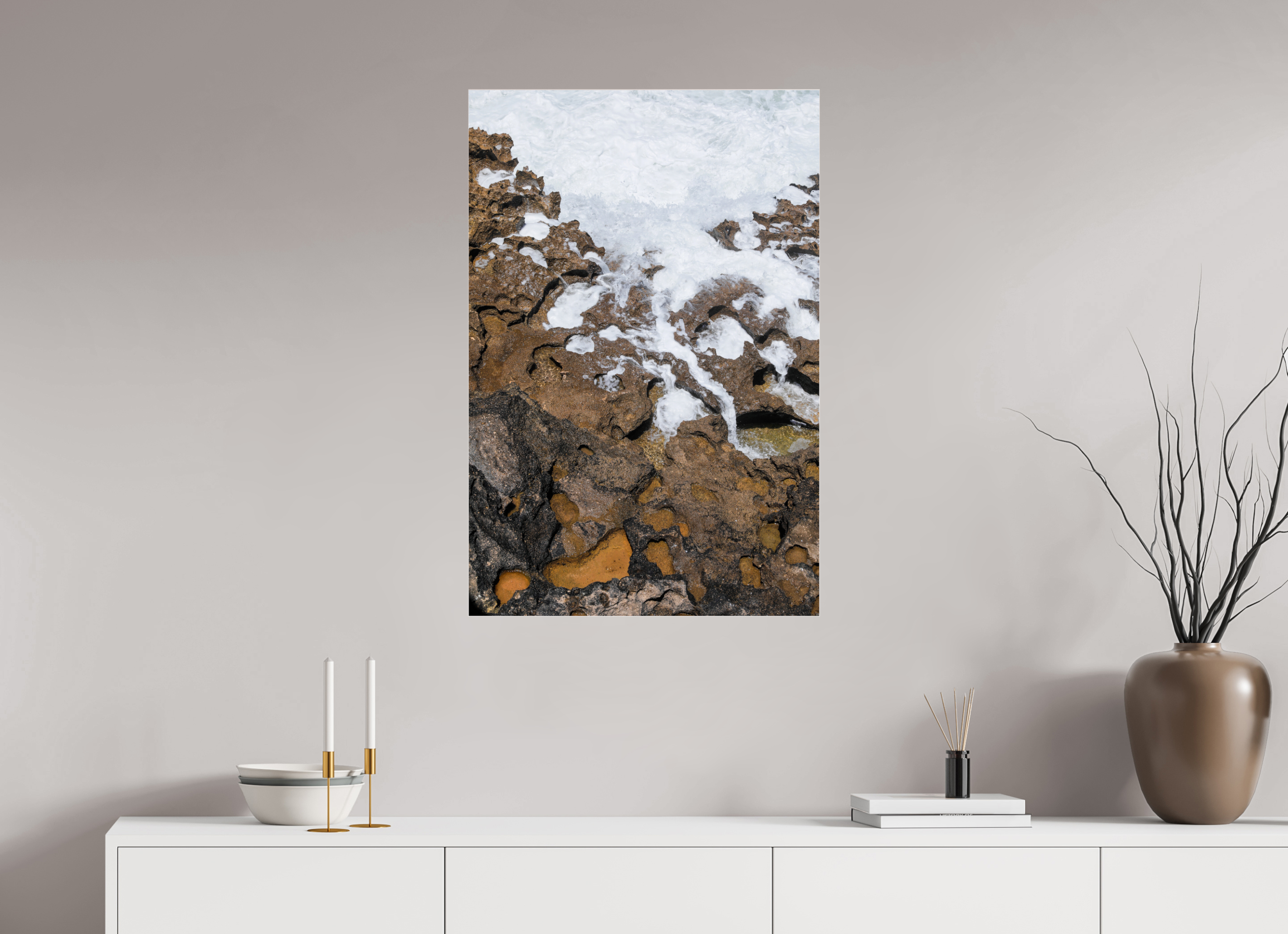 60 x 90 cm, Acrylic glossy 4mm Earth & Sea 2