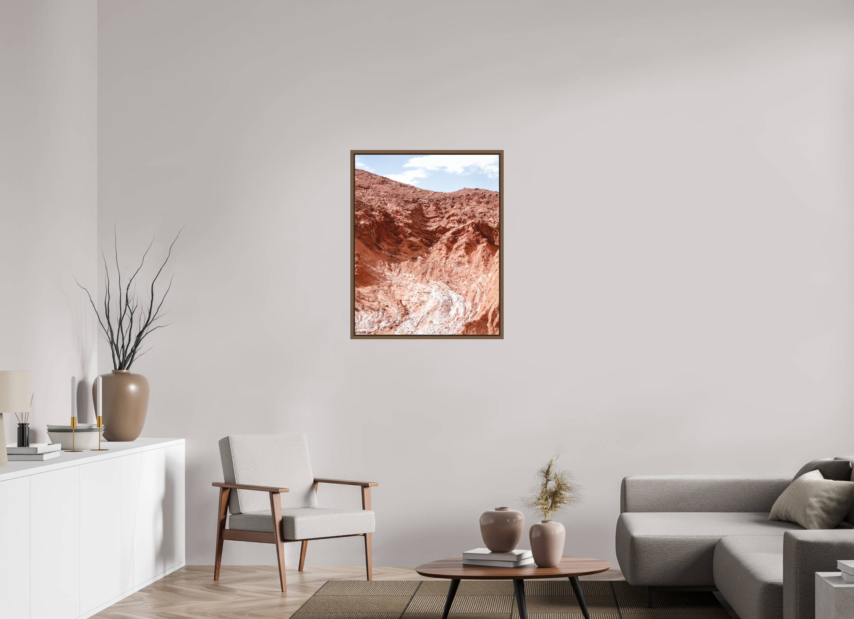 70 x 87,5 cm, Fine Art Print - Infinity Rag Photo 2 - Ame case 15mm - walnut Atlas, Marocco 3