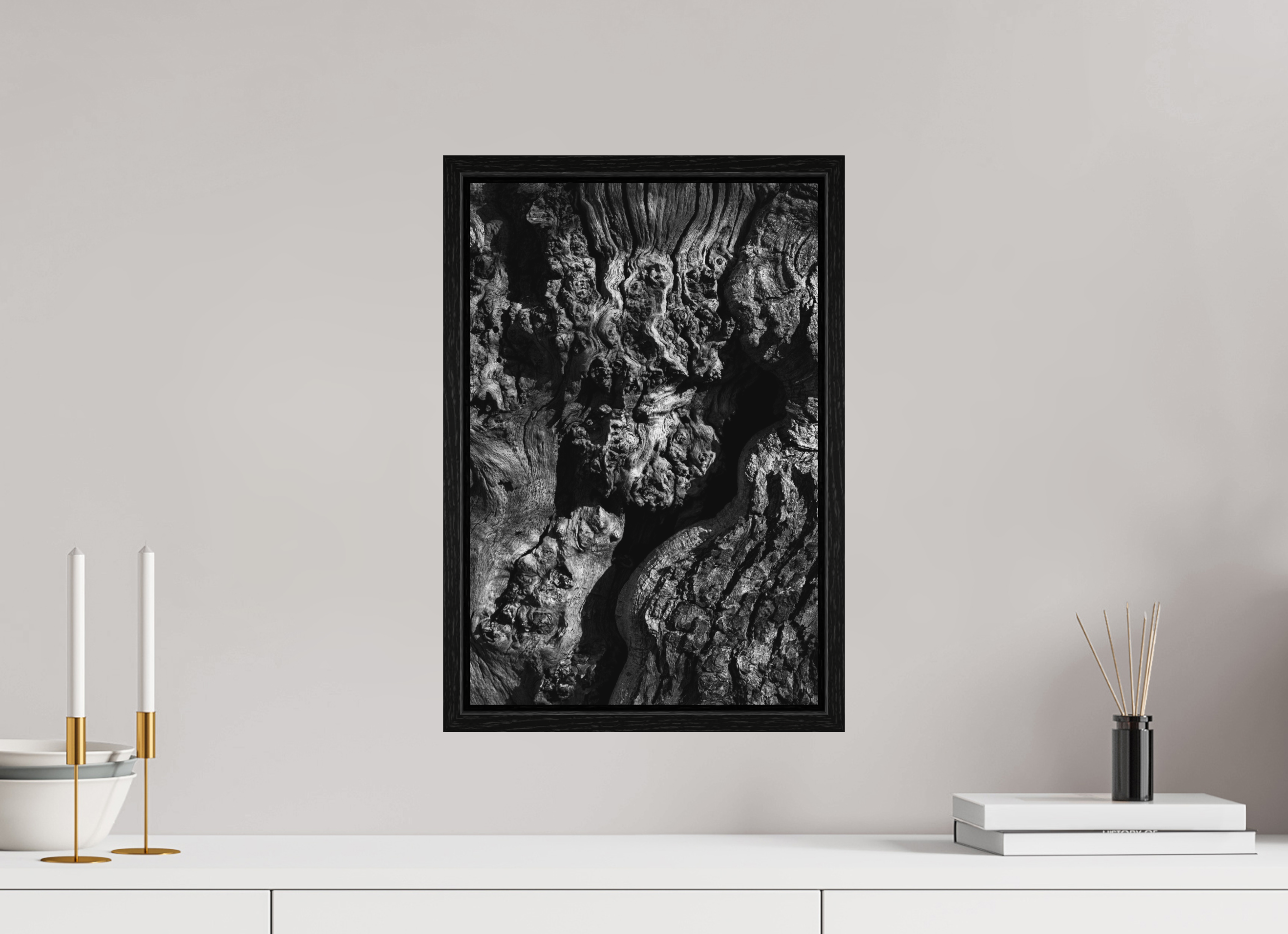 30 x 45 cm, Fine Art Print - Infinity Rag Photo 2 - Ame case 15mm - oak black Tree skin