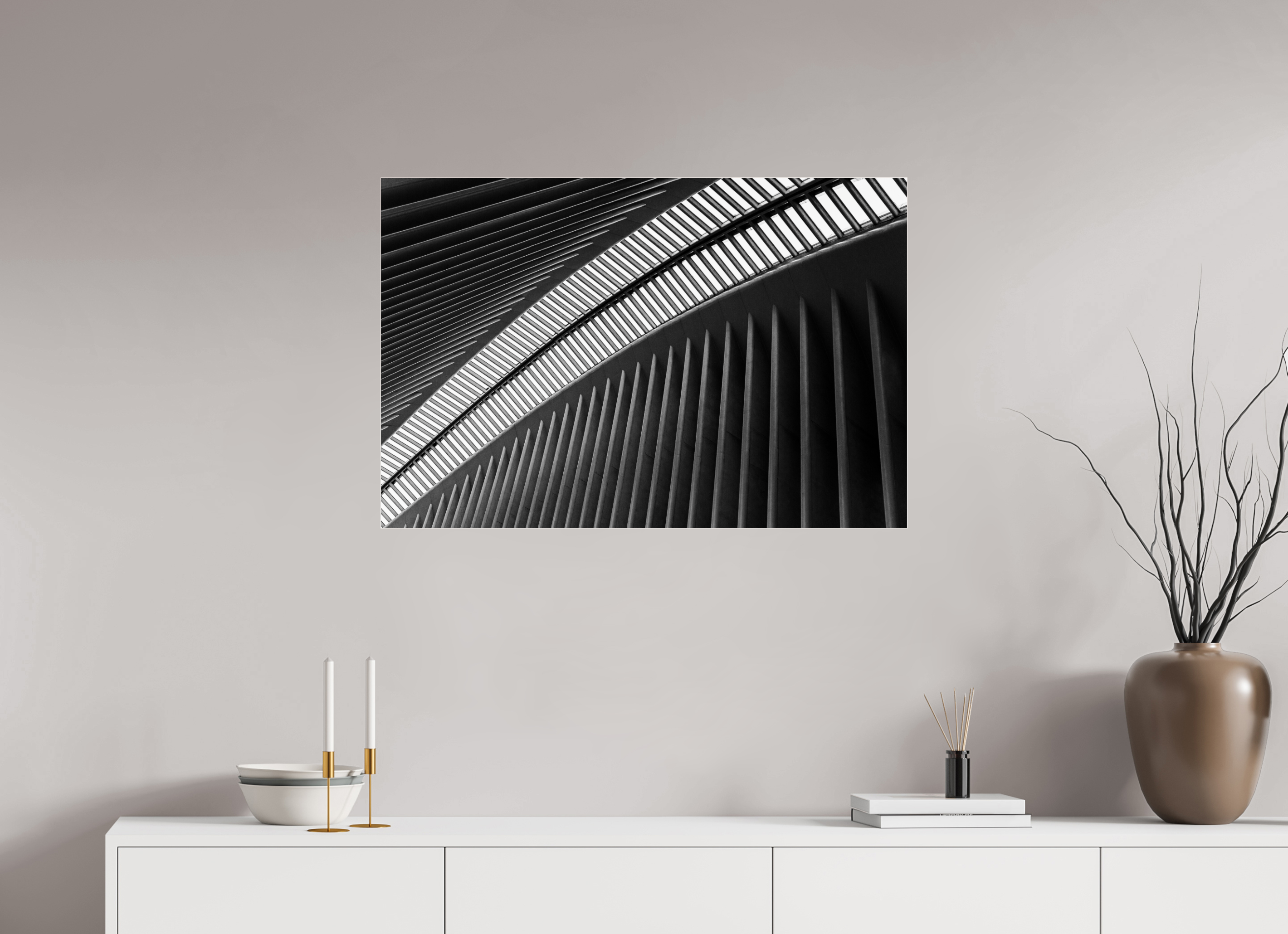 90 x 60 cm, Acrylic glossy 2mm Oculus - Ground Zero