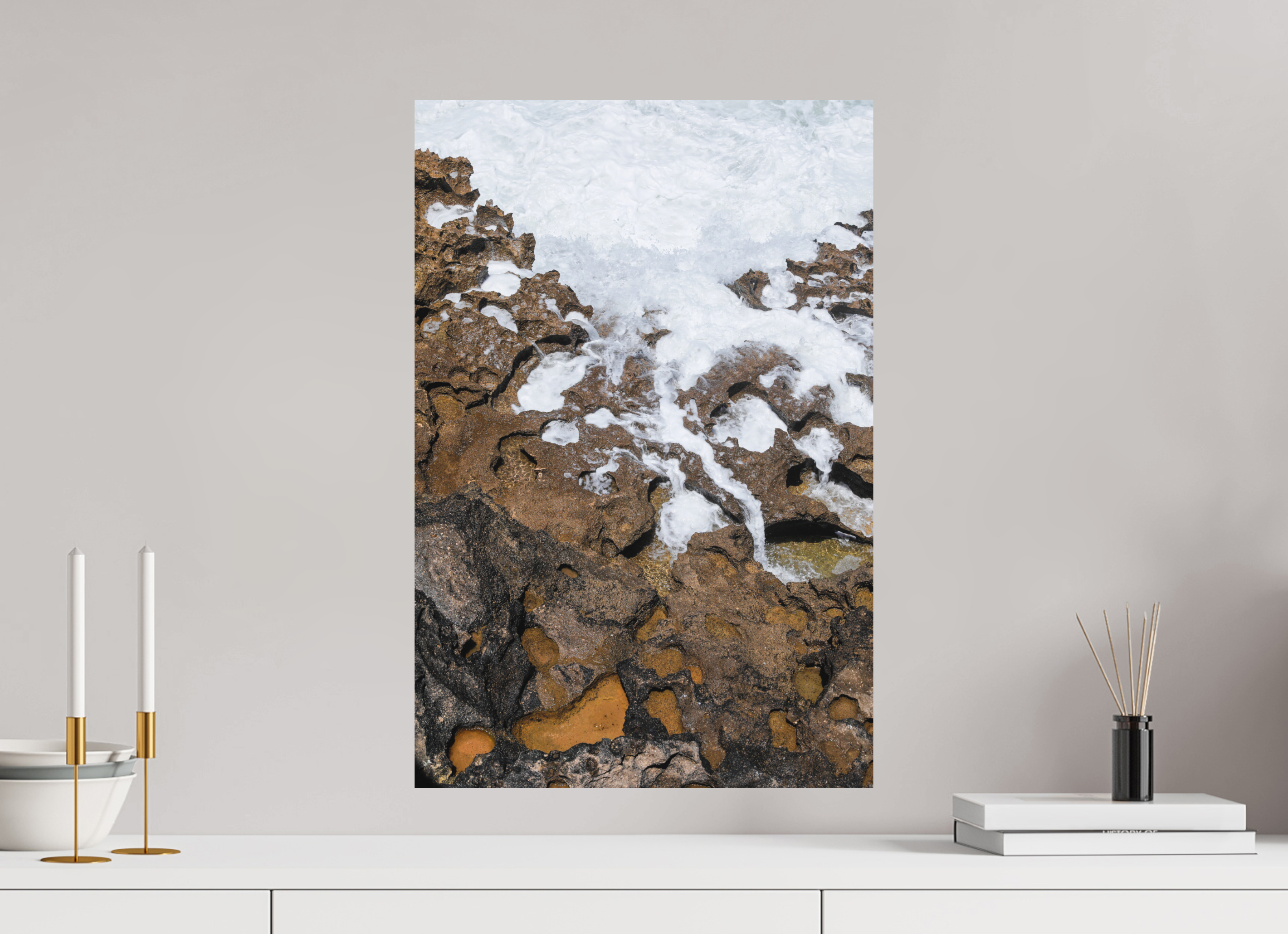 40 x 60 cm, Photo print Matt on Alu Dibond Earth & Sea 2