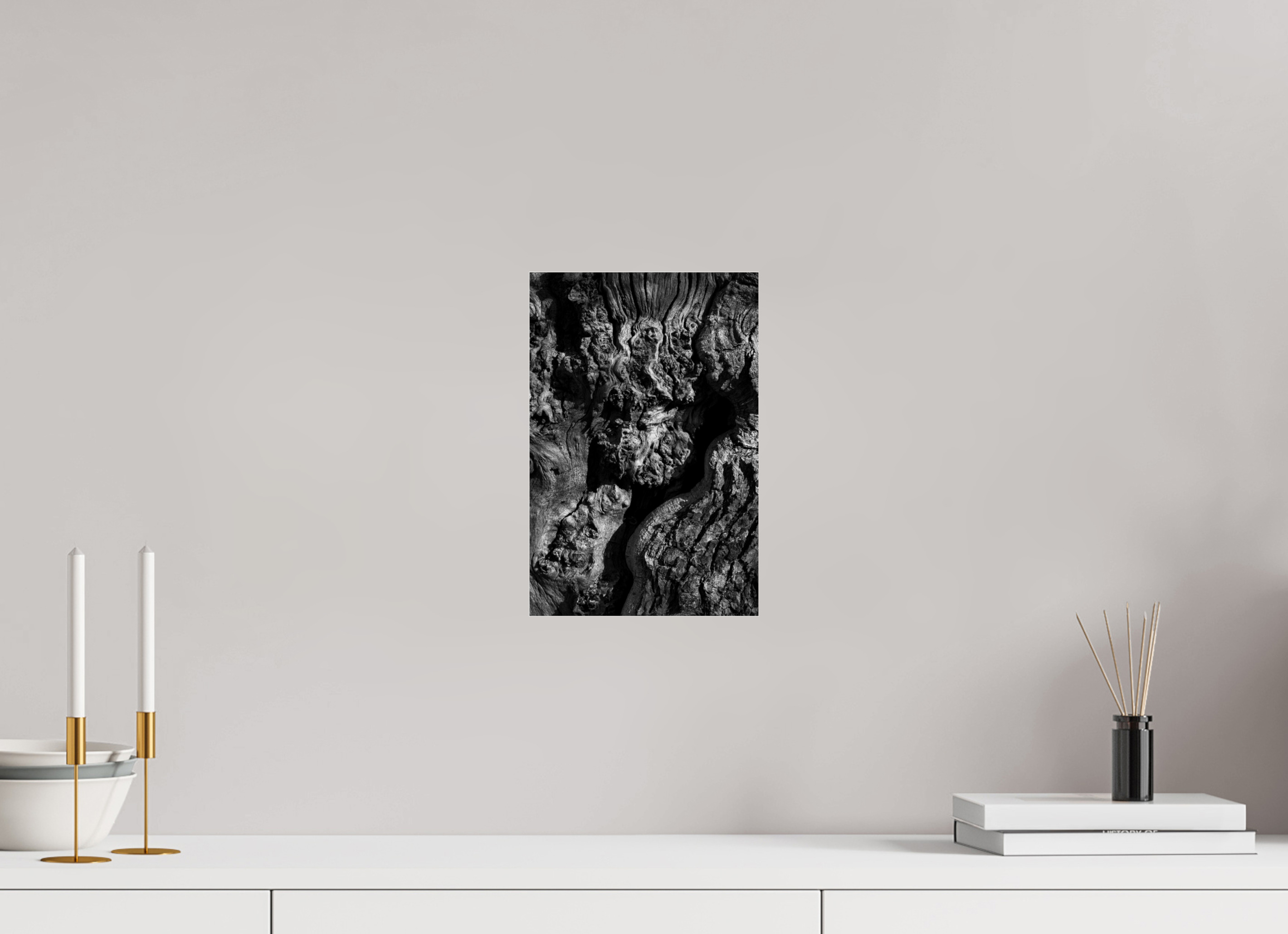 20 x 30 cm, Acrylic glossy 2mm Tree skin