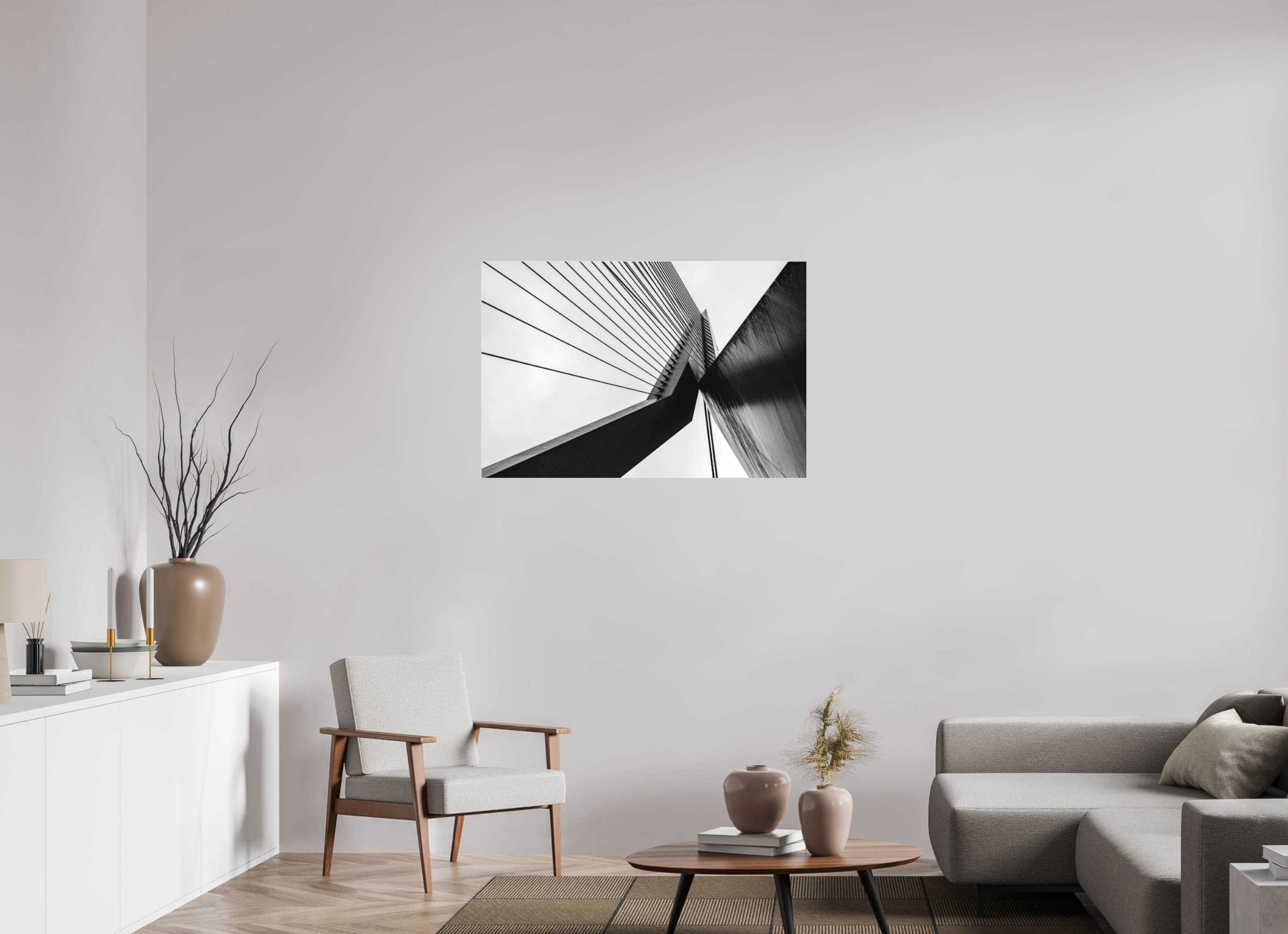 105 x 70 cm, Acrylic Matt 2mm Triangle
