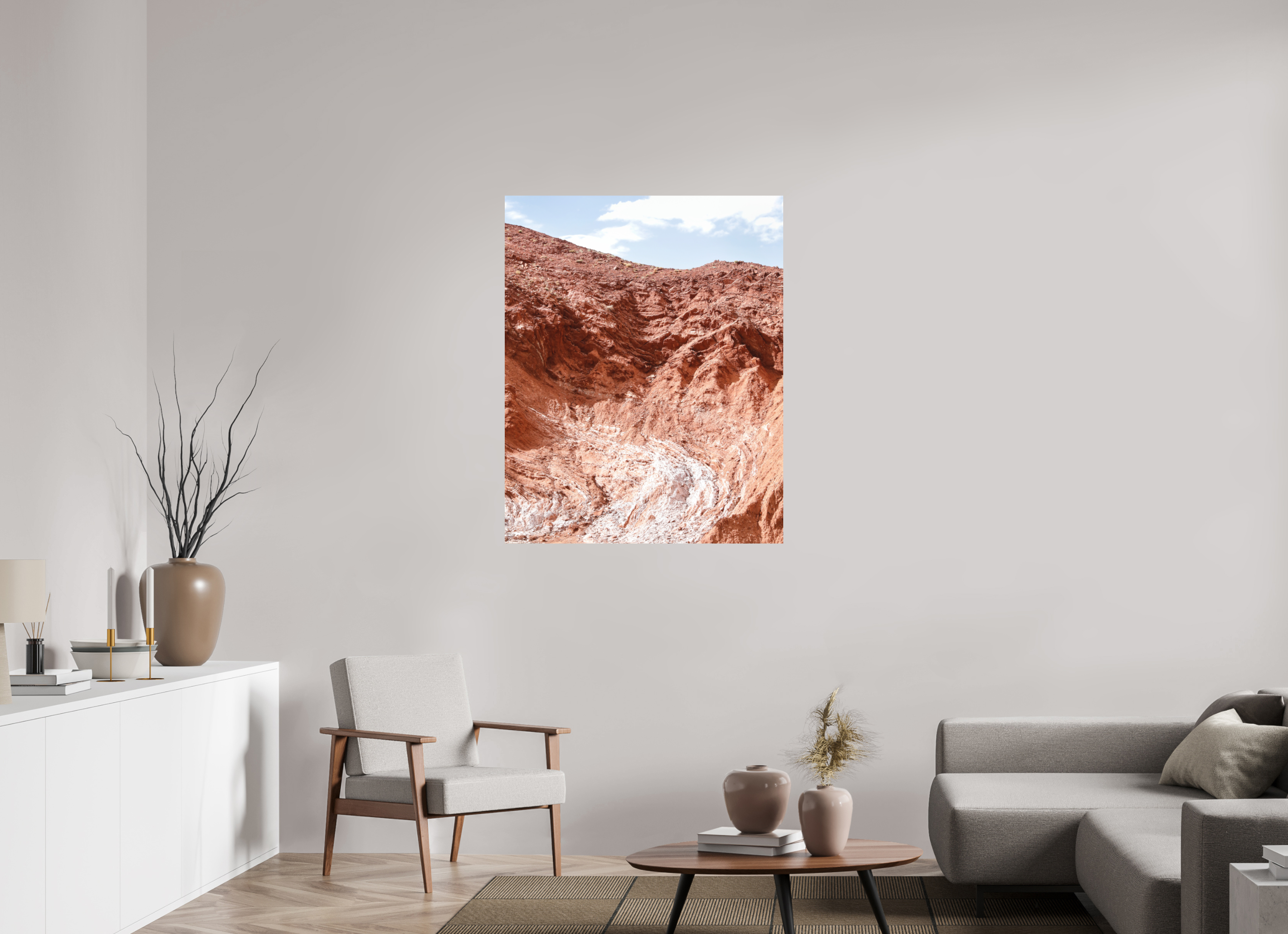 90 x 112,5 cm, Photo print Matt on Alu Dibond Atlas, Marocco 3