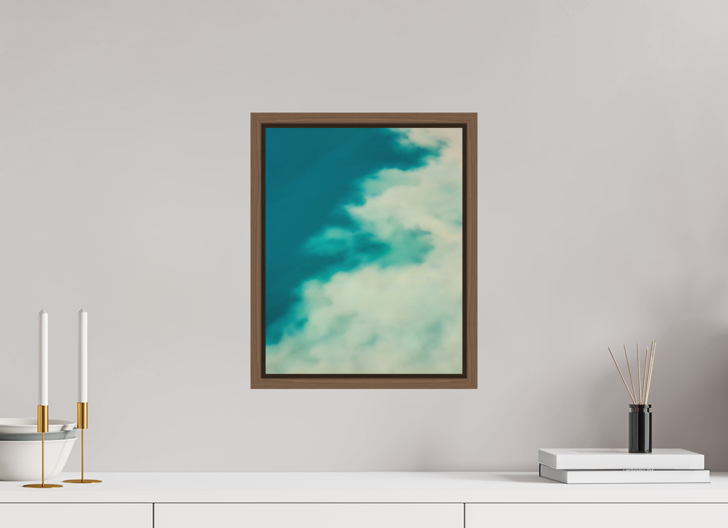 30 x 37,5 cm, Fine Art Print - Infinity Rag Photo 2 - Ame case 15mm - walnut Mingle