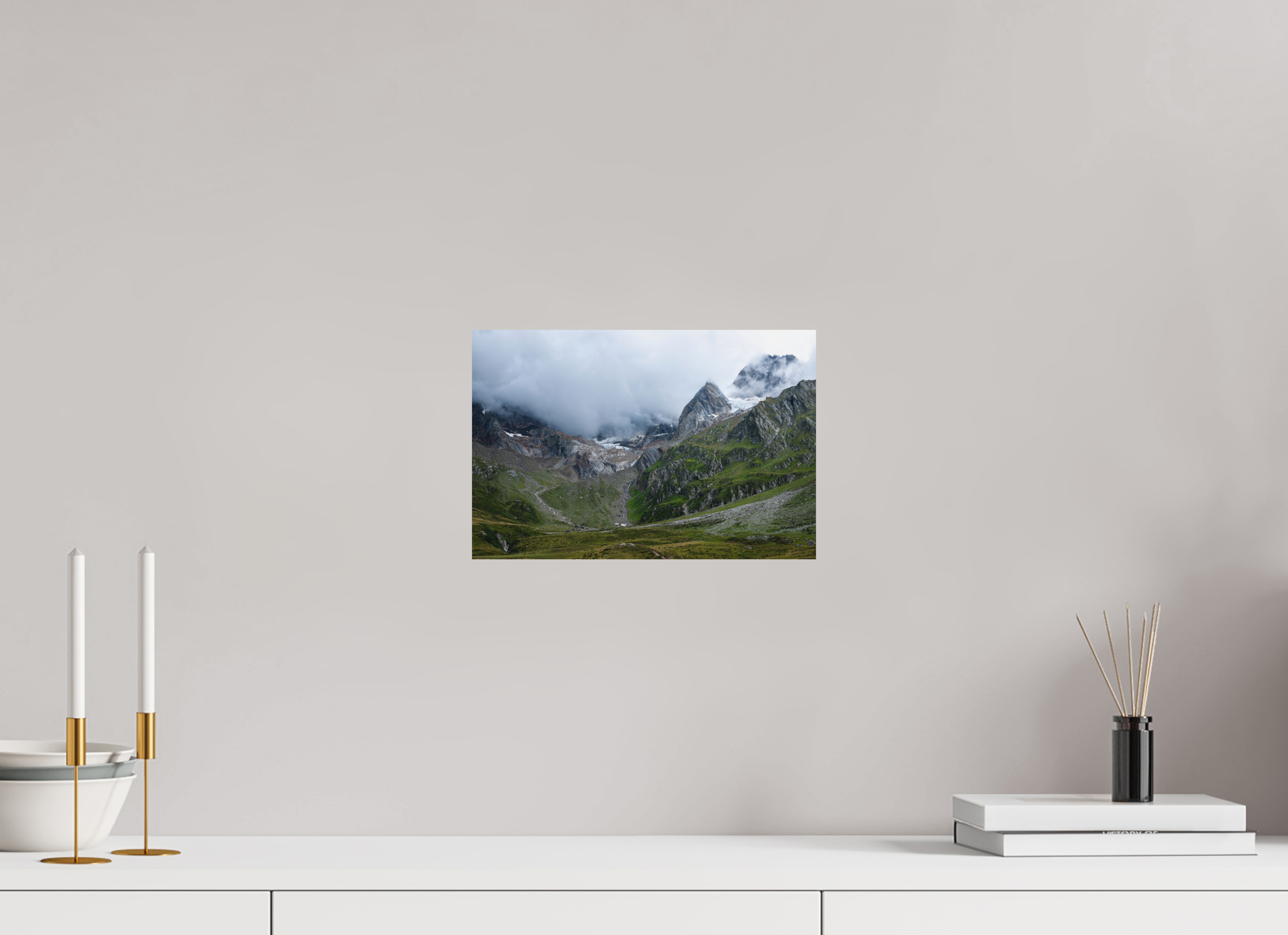 30 x 20 cm, Fine Art Print - Infinity Rag Photo 2 - on Alu Dibond South Tyrol