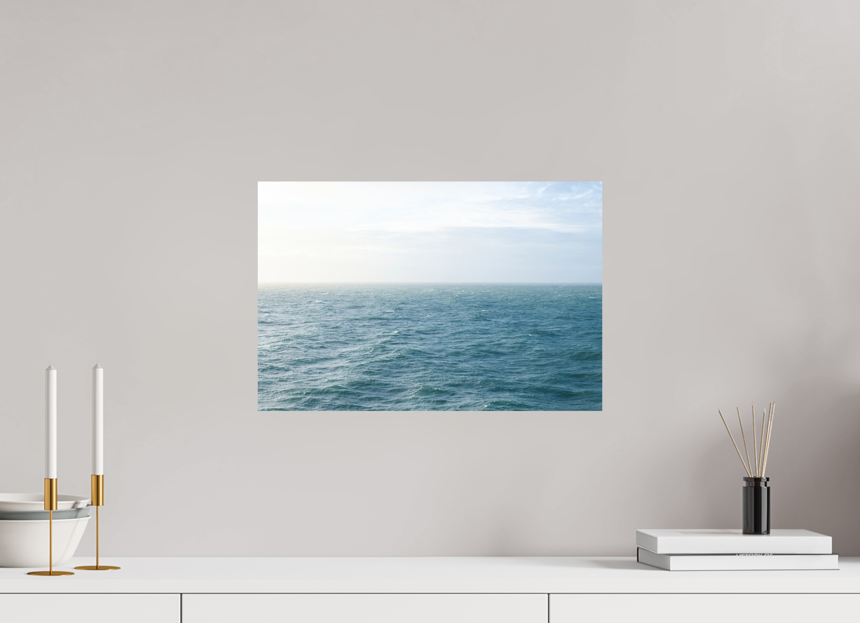 45 x 30 cm, Fine Art Print - Infinity Rag Photo 2 - on Alu Dibond North Sea