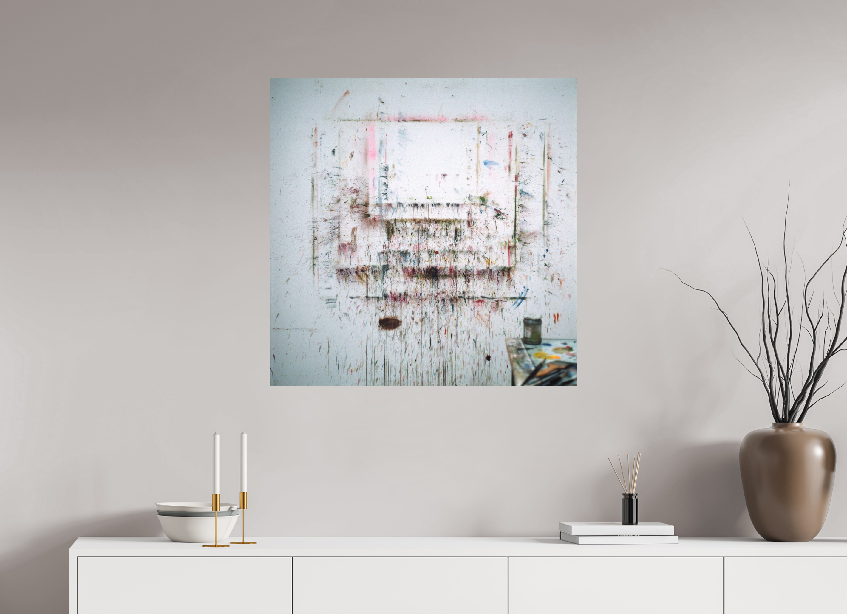 80 x 80 cm, Photo print Matt on Alu Dibond A for Art