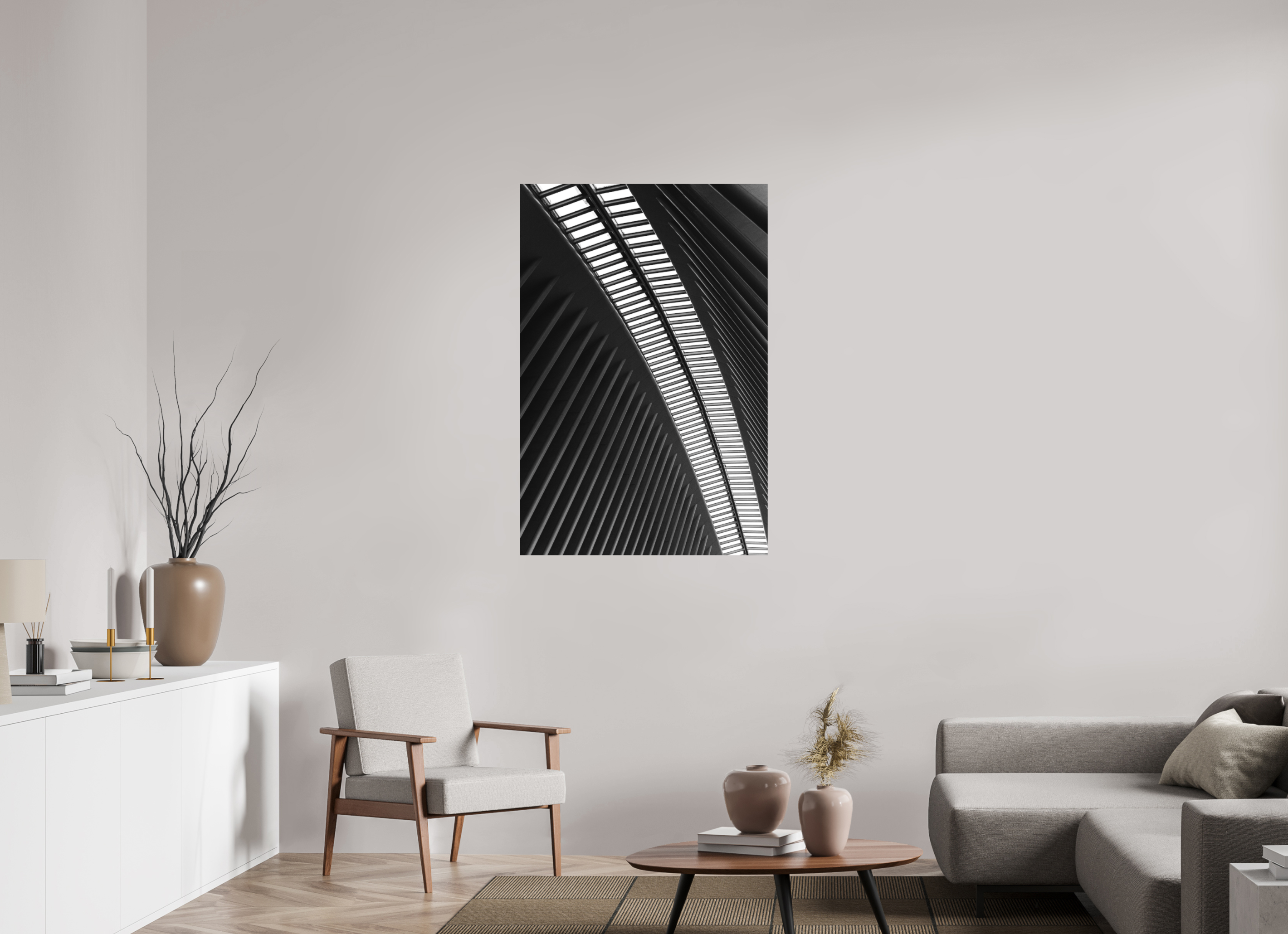 80 x 120 cm, Fine Art Print - Infinity Rag Photo 2 - on Alu Dibond Oculus, Ground Zero Station 3 (Kopie)