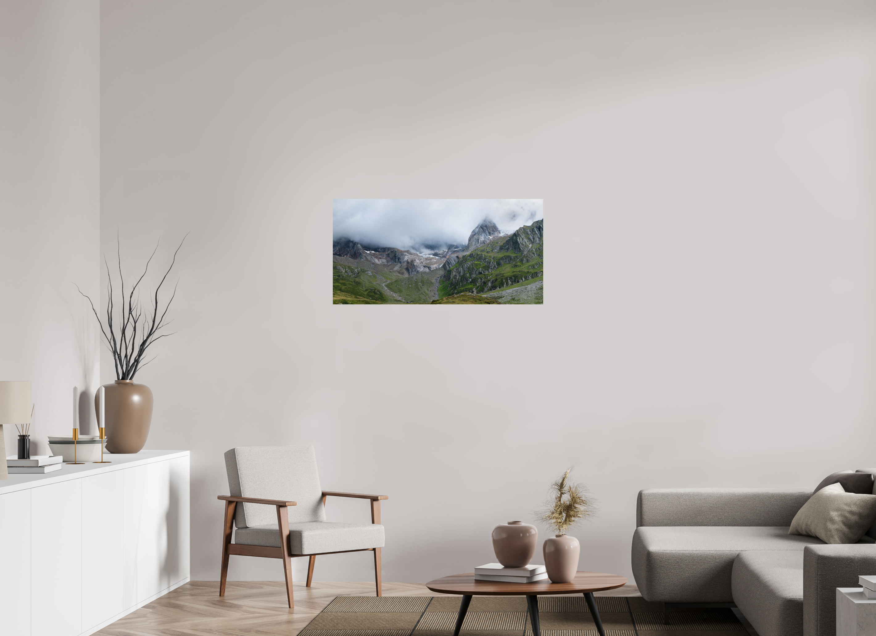 100 x 50 cm, Fine Art Print - Infinity Rag Photo 2 - on Alu Dibond South Tyrol 1/2