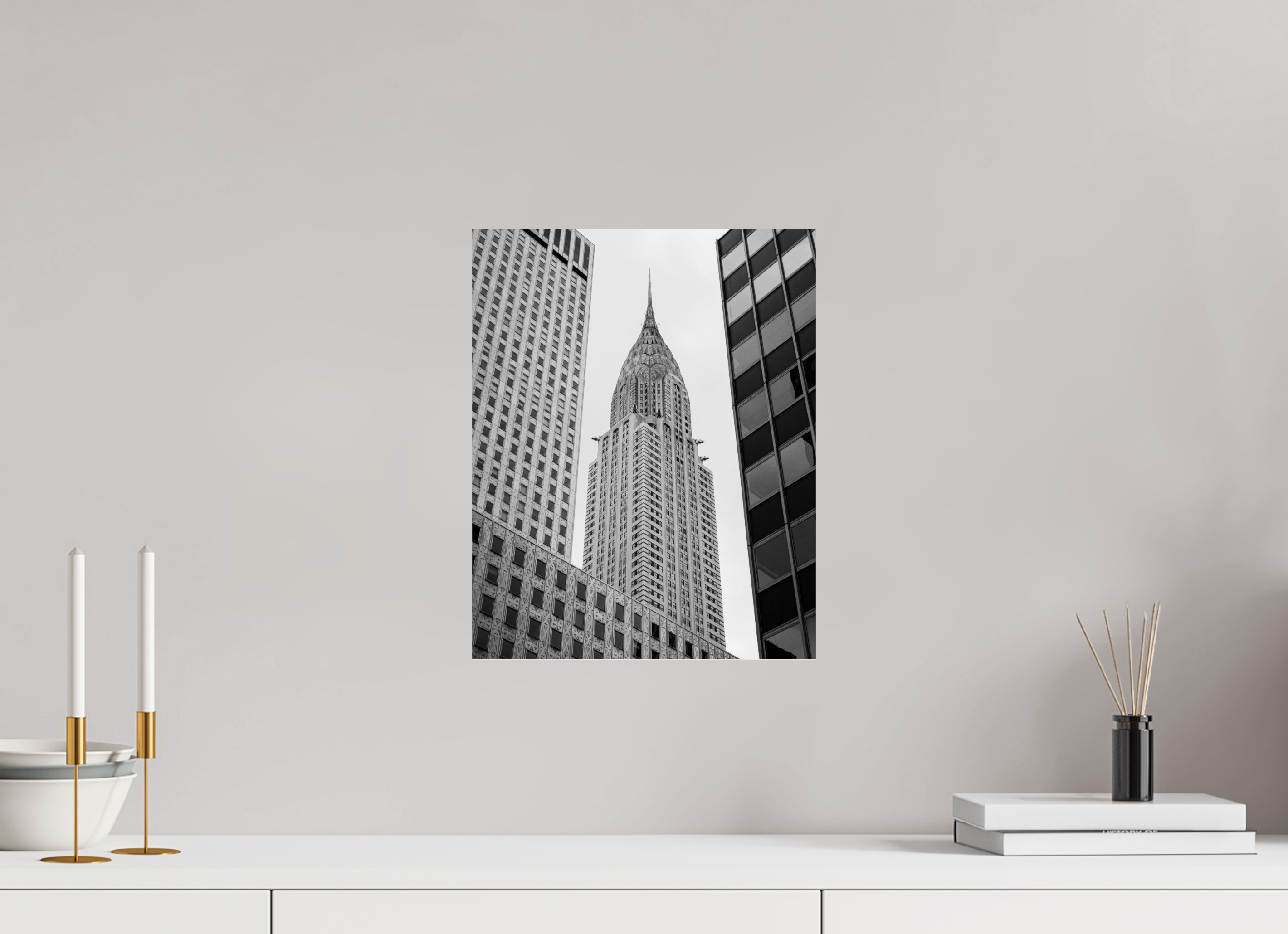 30 x 37,5 cm, Acrylic glossy 2mm Chrysler Building