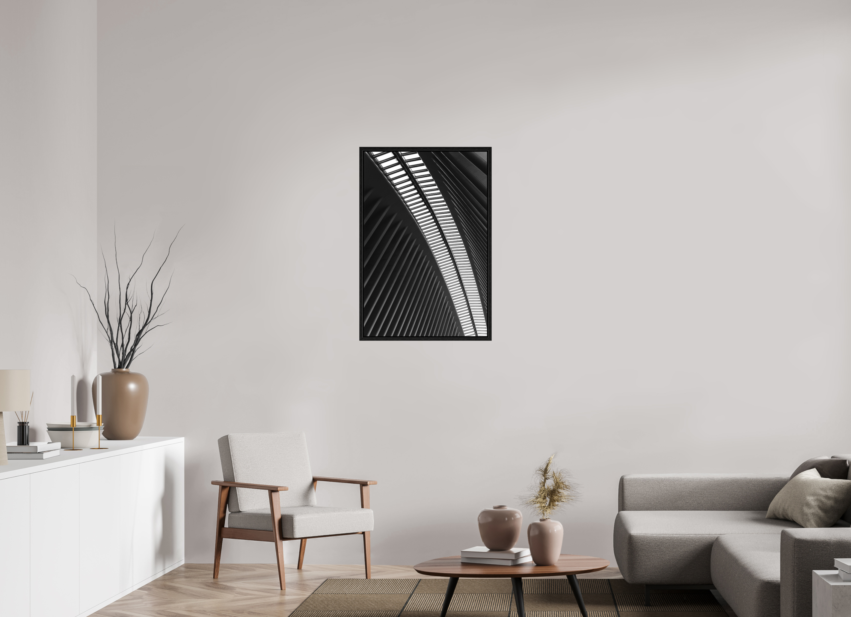 60 x 90 cm, Fine Art Print - Infinity Rag Photo 2 - Ame case 15mm - oak black Oculus, Ground Zero Station 3 (Kopie)