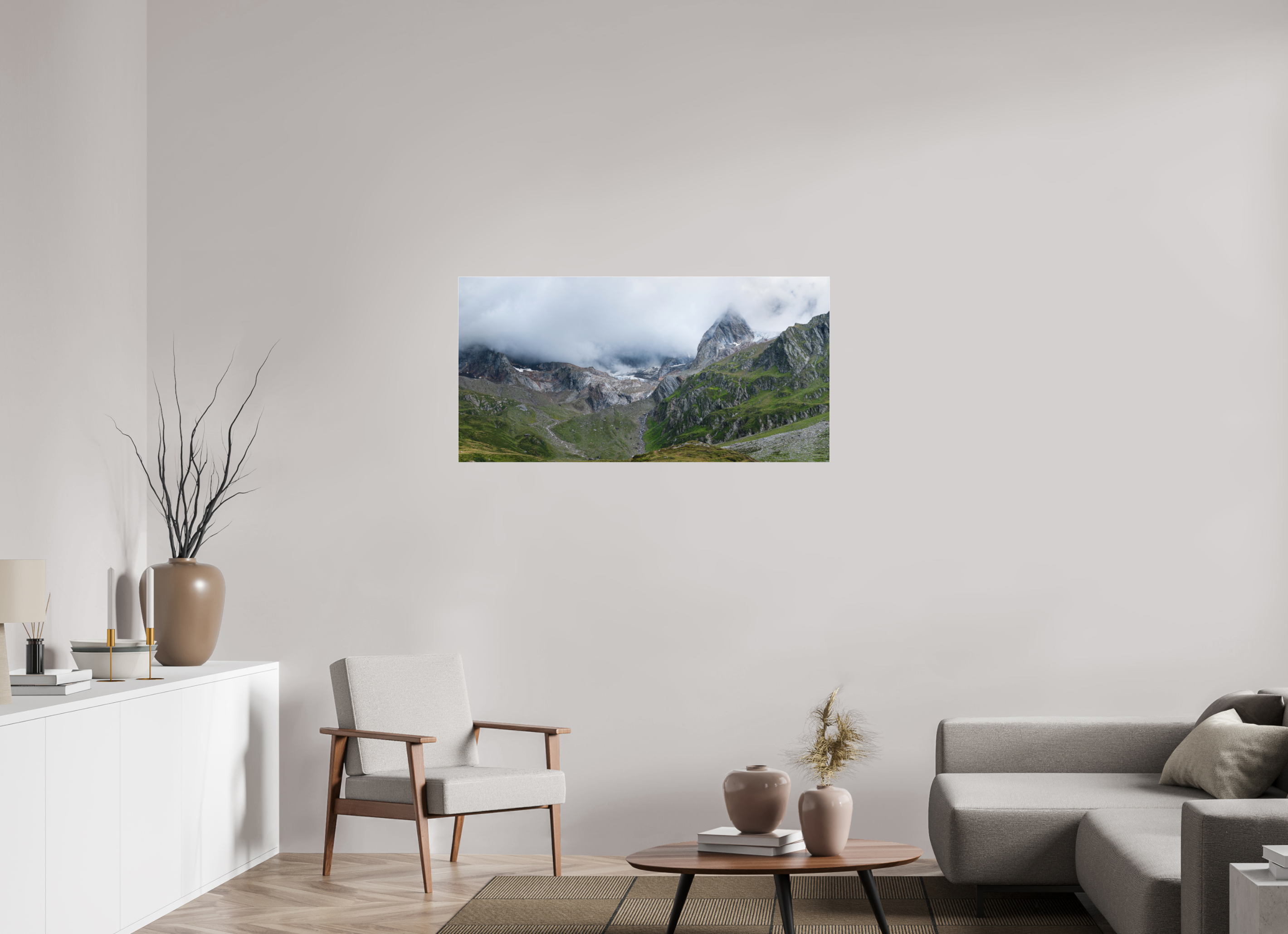 120 x 60 cm, Acrylic Matt 2mm South Tyrol 1/2