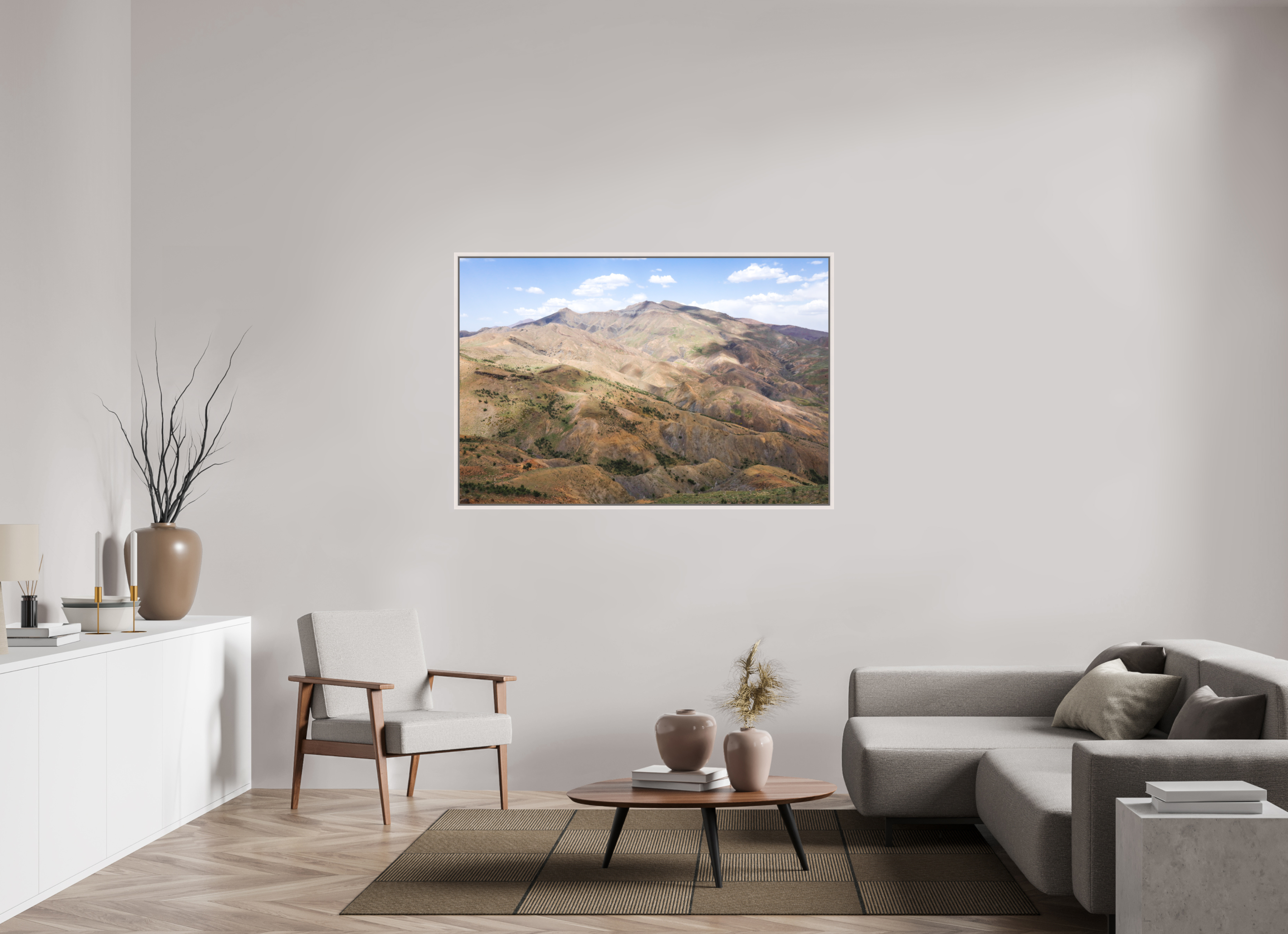 150 x 100 cm, Fine Art Print - Infinity Rag Photo 2 - Ame case 15mm - mapple white Atlas from Marocco