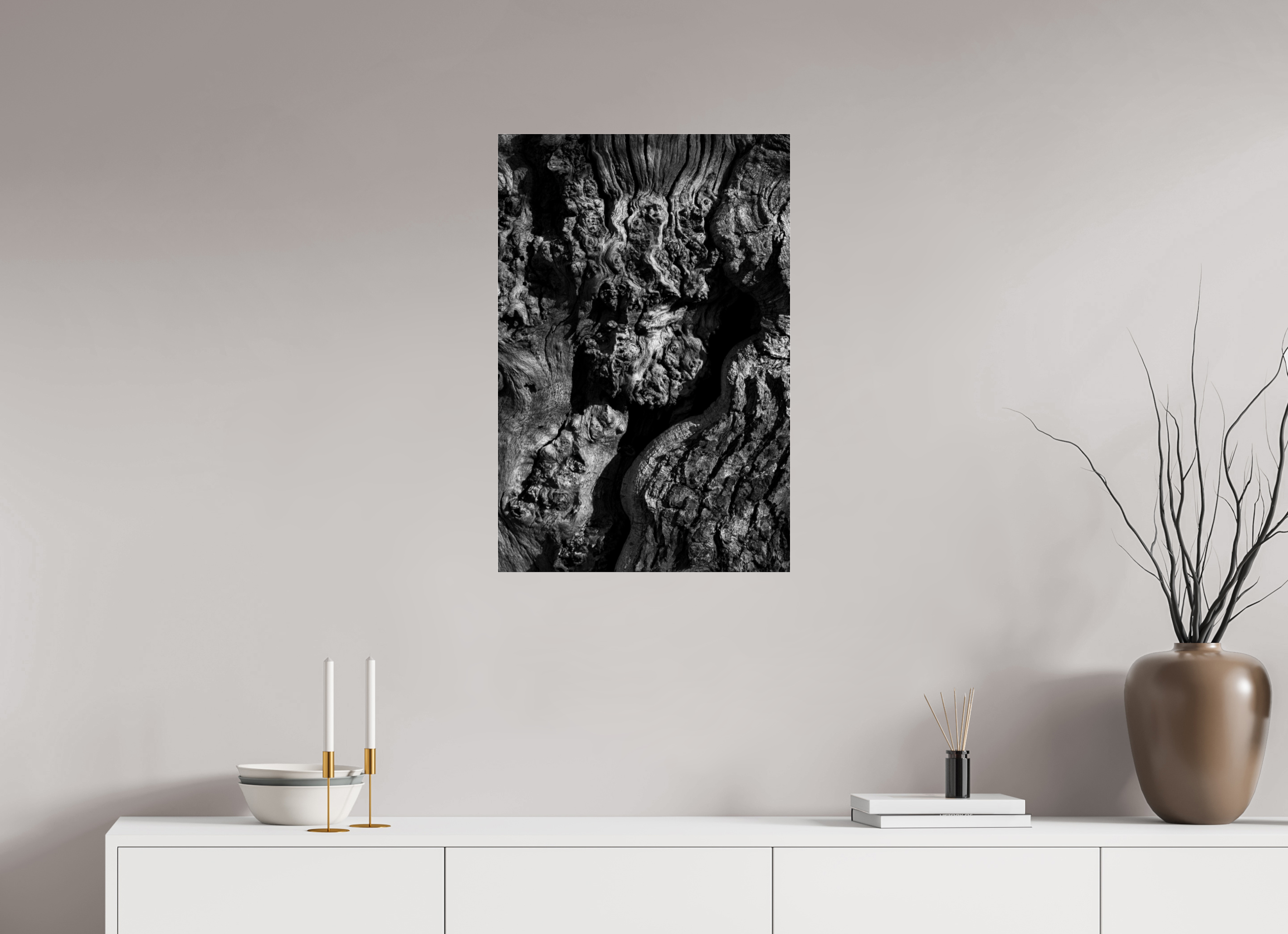 50 x 75 cm, Acrylic glossy 2mm Tree skin
