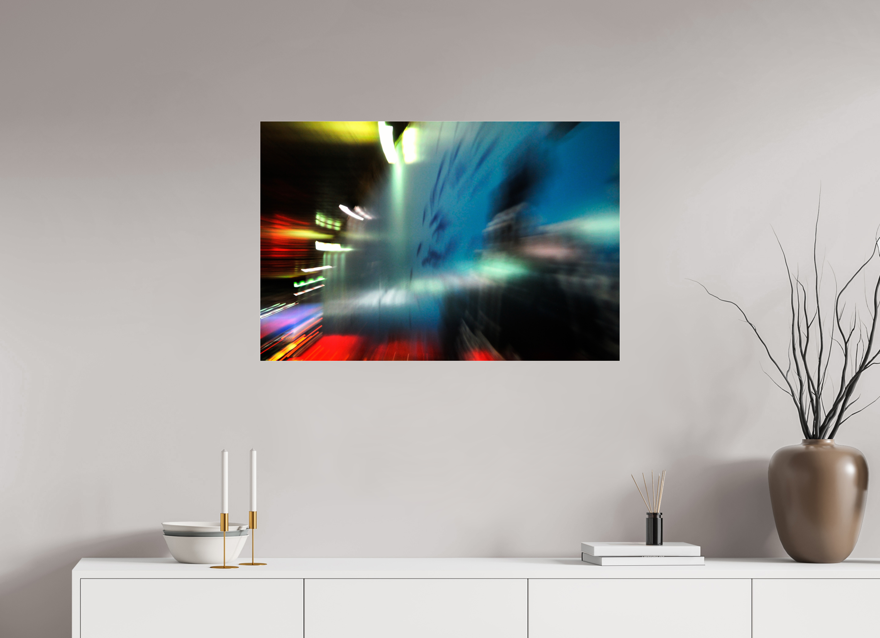 90 x 60 cm, Acrylic glossy 2mm Taxi driver D-MX 2