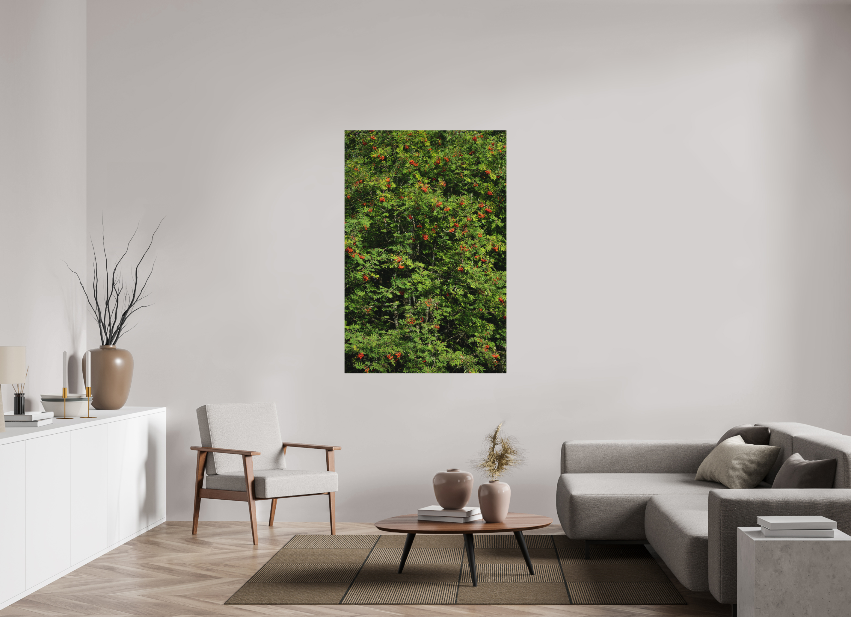 100 x 150 cm, Fine Art Print - Infinity Rag Photo 2 - on Alu Dibond Red Dots