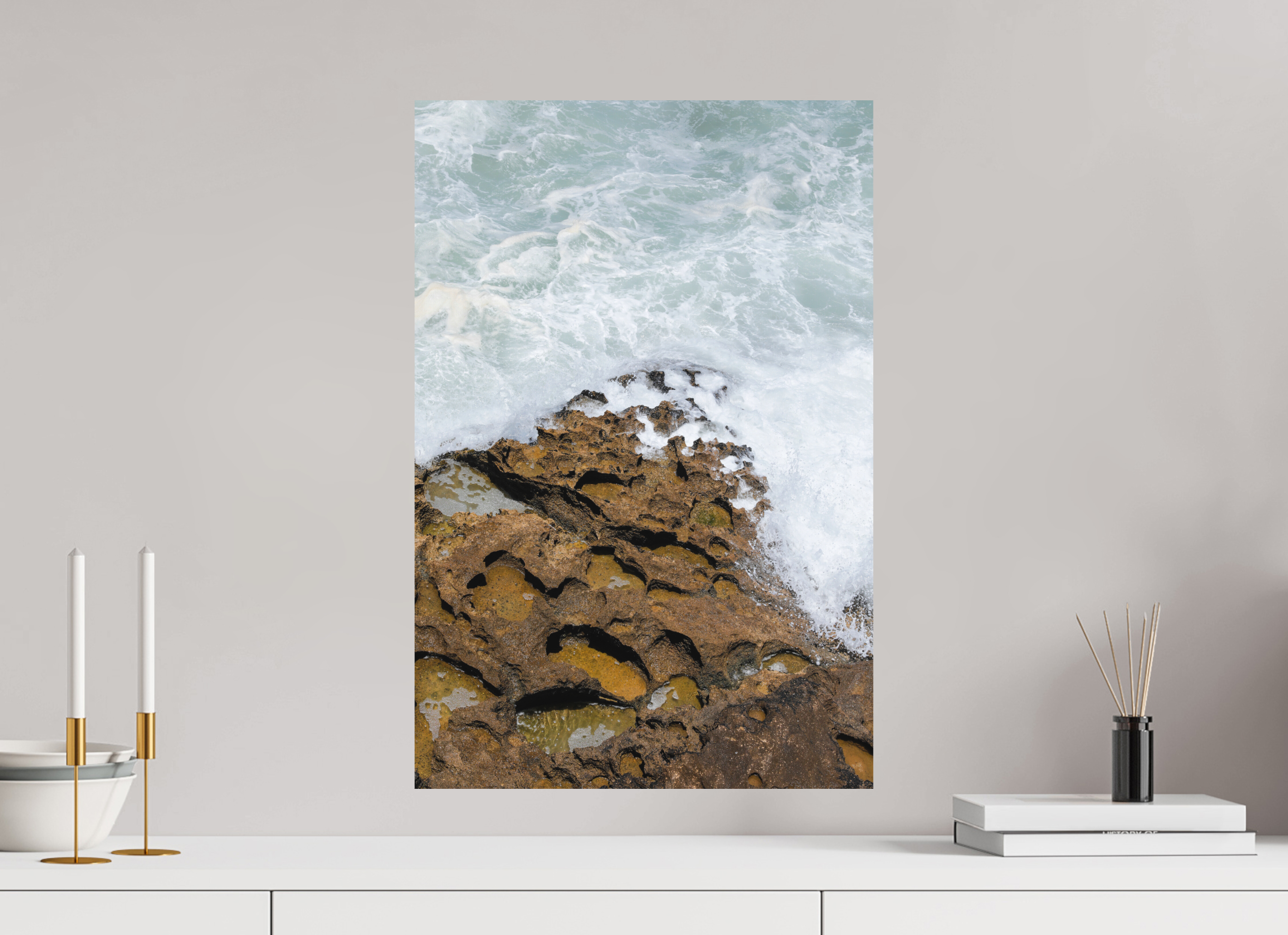 40 x 60 cm, Fine Art Print - Infinity Rag Photo 2 - on Alu Dibond Earth & Sea