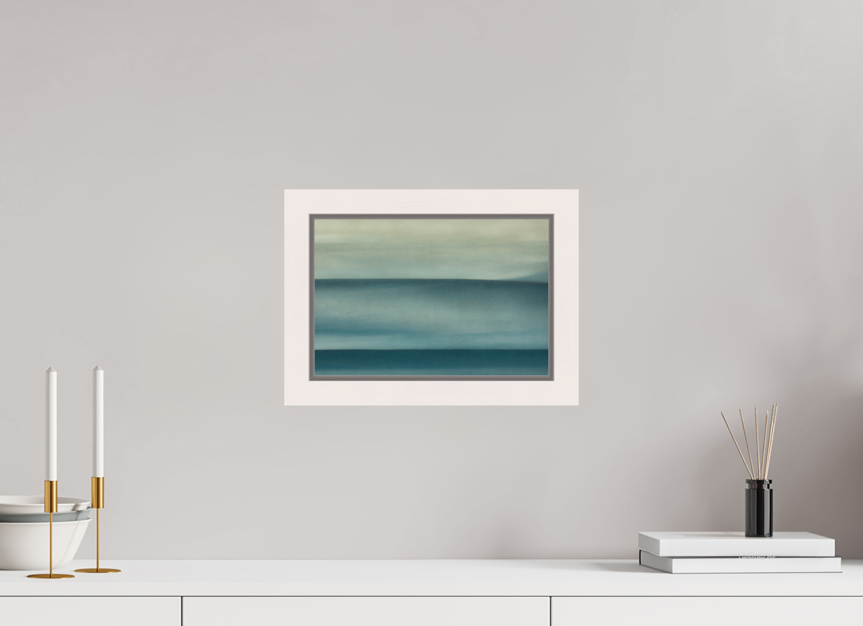 30 x 20 cm, Acrylic glossy 2mm - American case 31mm - mapple white A dreamscape