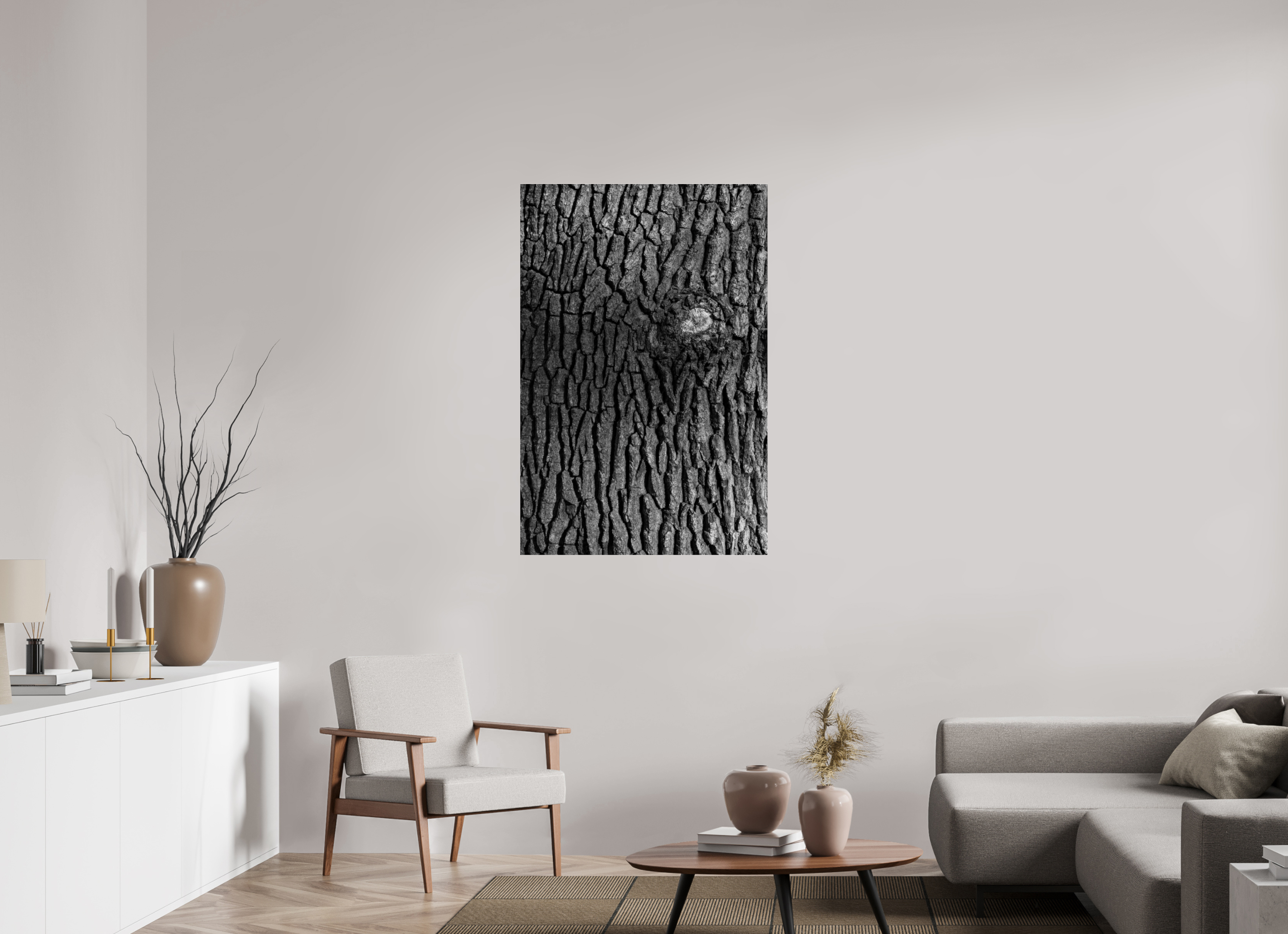 80 x 120 cm, Acrylic glossy 2mm Tree skin 2