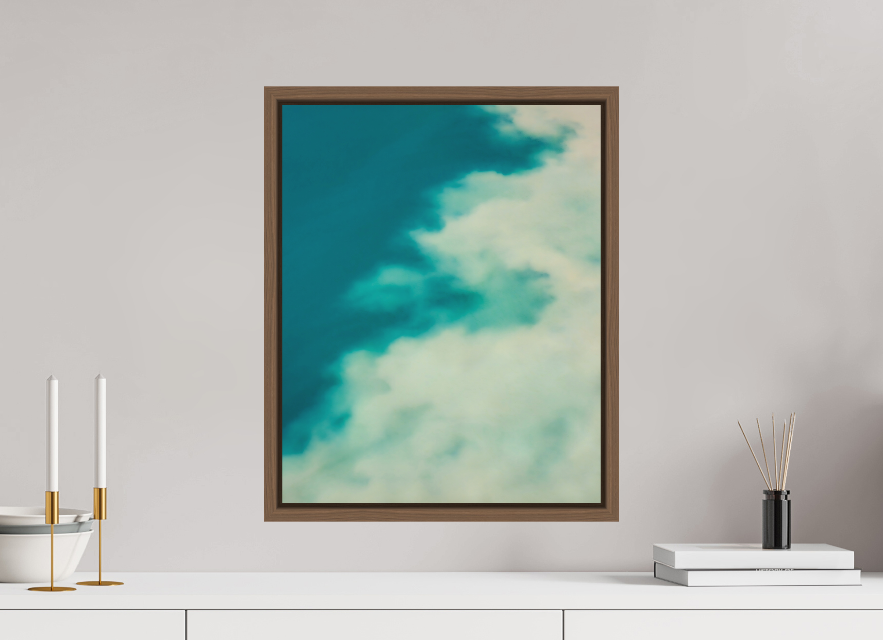 40 x 50 cm, Fine Art Print - Infinity Rag Photo 2 - Ame case 15mm - walnut Mingle